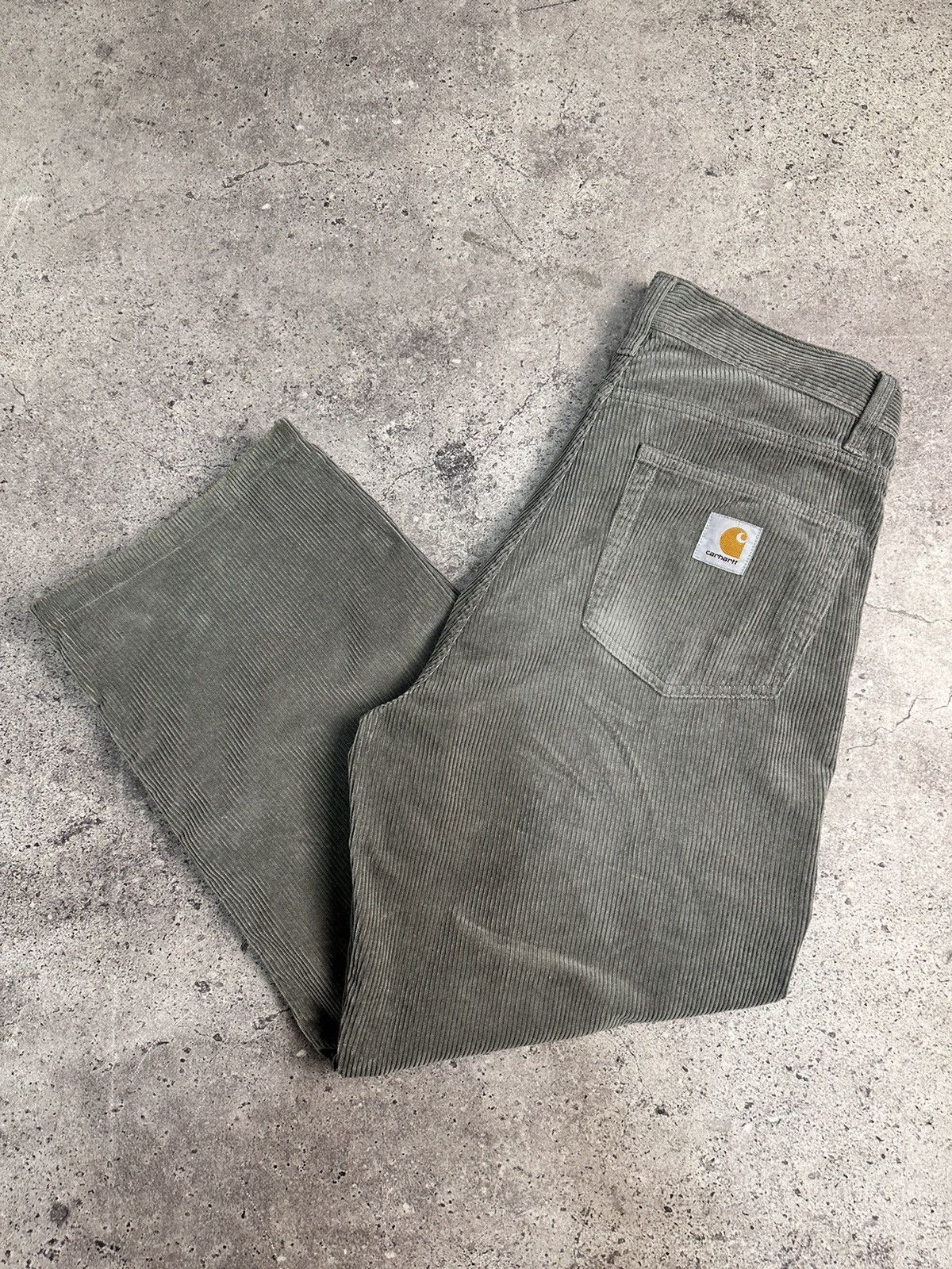Carhartt Cargo Carhartt Velvet Bontage Pants Baggy Double Knee Y2K Size US 31 - 16 Thumbnail