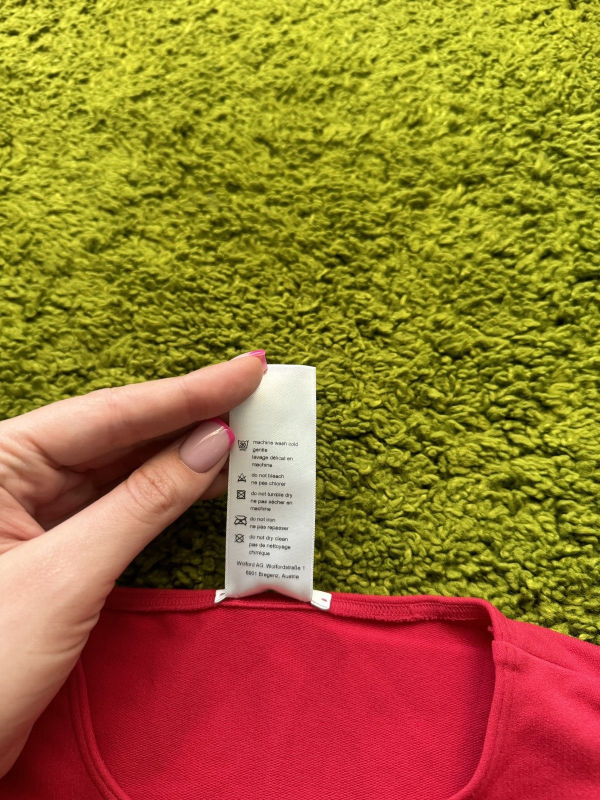 Designer × Wolford Wolford avant garde red dress Size S / US 4 / IT 40 - 5 Thumbnail