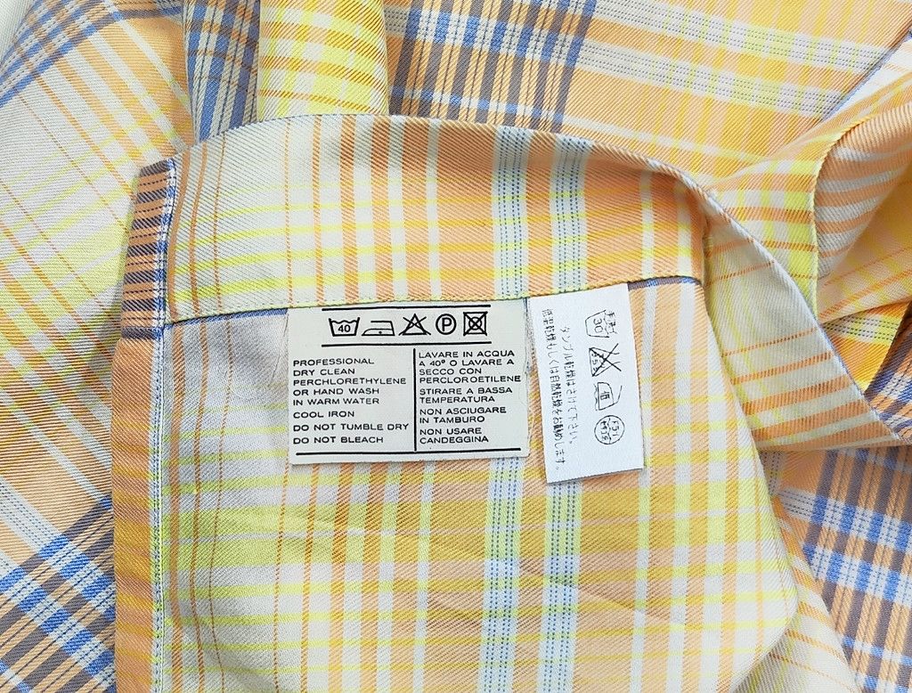 Salvatore Ferragamo original SALVATORE FERRAGAMO flannel short sleeve shirt Size US S / EU 44-46 / 1 - 6 Thumbnail