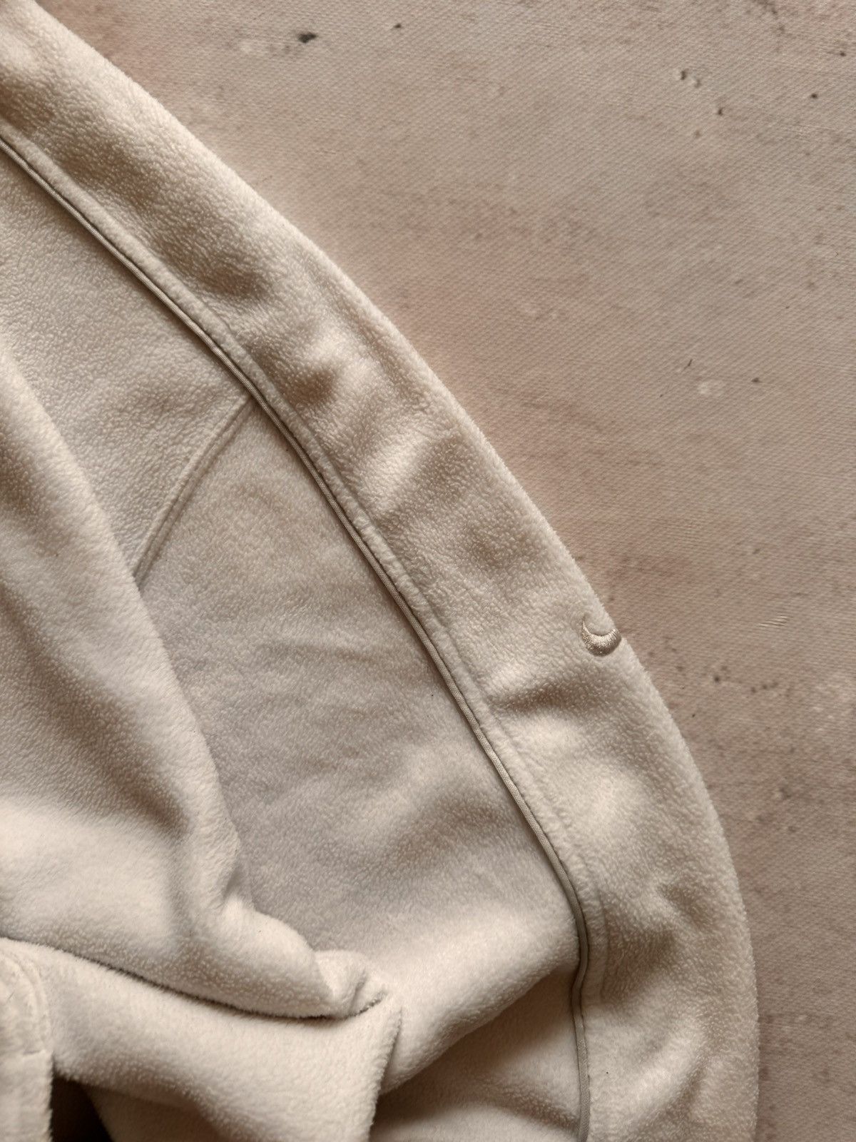 Nike × Vintage NIKE TEDDY VINTAGE CENTER LOGO OVERSIZE HOODIE Size US XL / EU 56 / 4 - 5 Thumbnail
