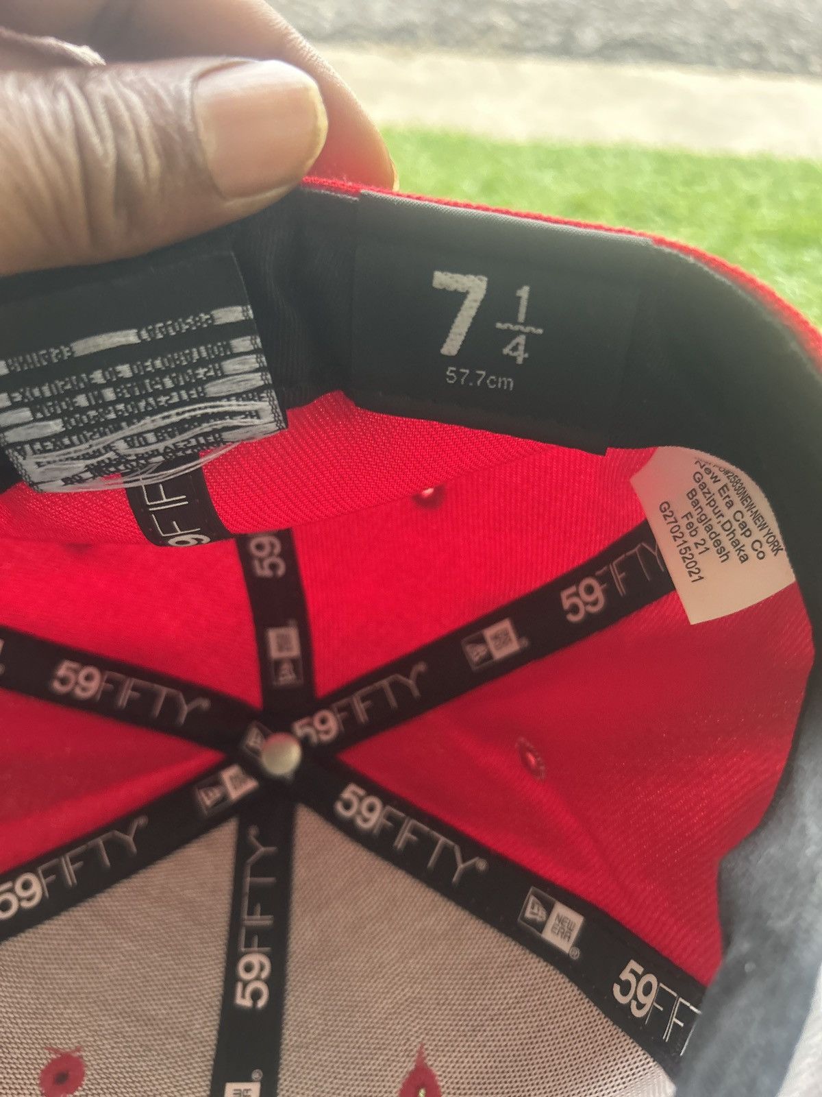 Supreme Title:Supreme x New Era Skull Box Logo Red Fitted Size ONE SIZE - 7 Thumbnail