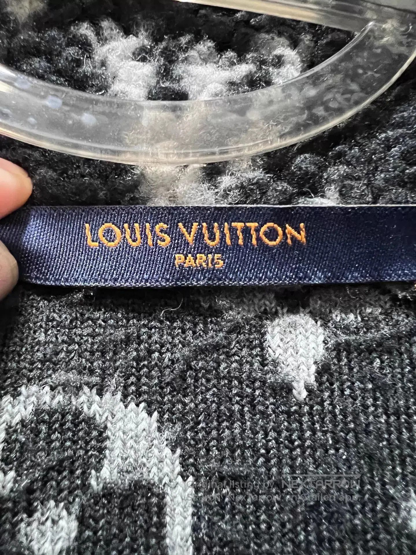 Louis Vuitton Black Fuzzy Patterned Zip. Size US S / EU 44-46 / 1 - 3 Thumbnail