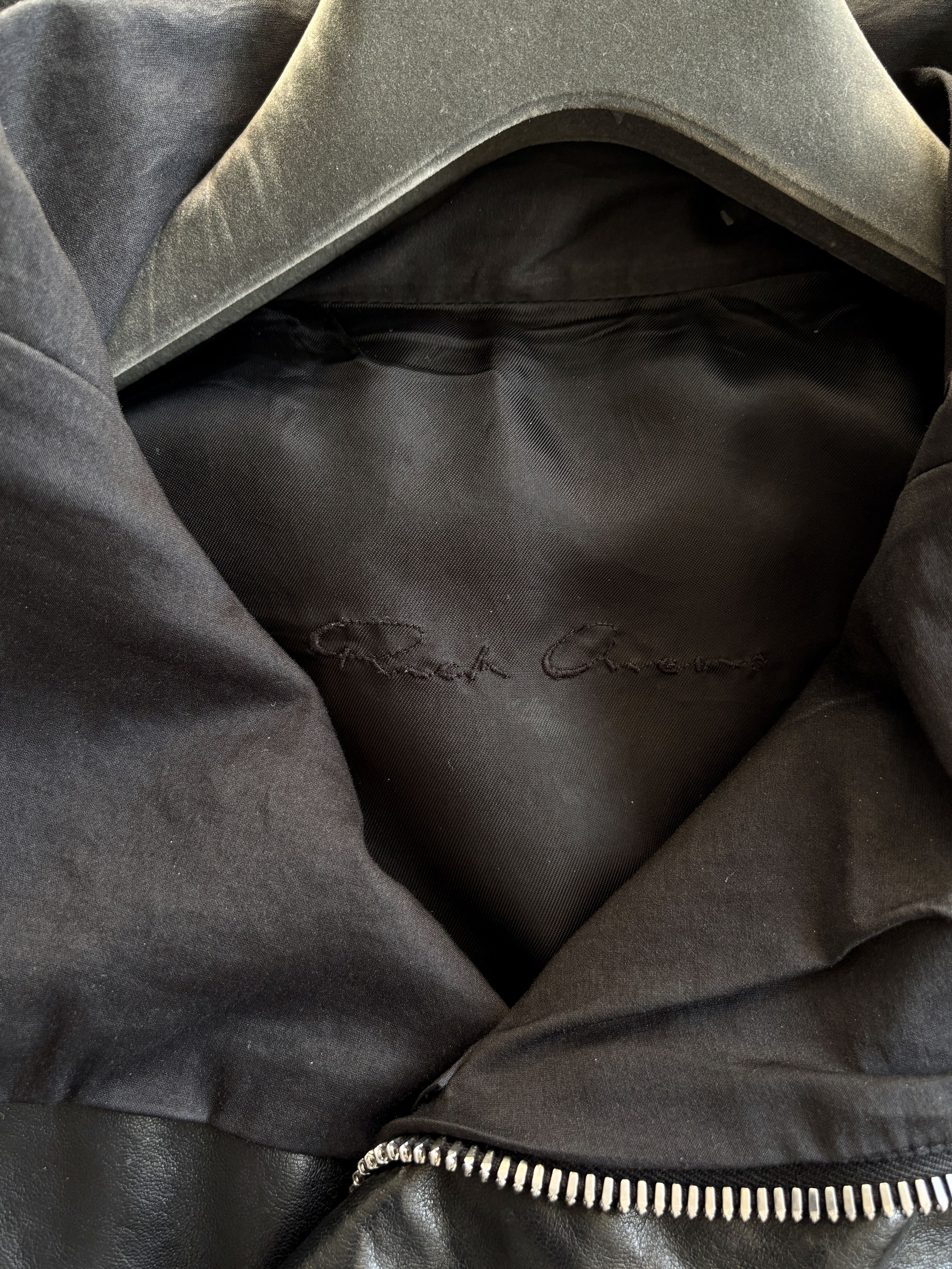 Rick Owens Rick Owens Lamb Skin Naska Biker Jacket IT 38 Size XS / US 0-2 / IT 36-38 - 8 Thumbnail
