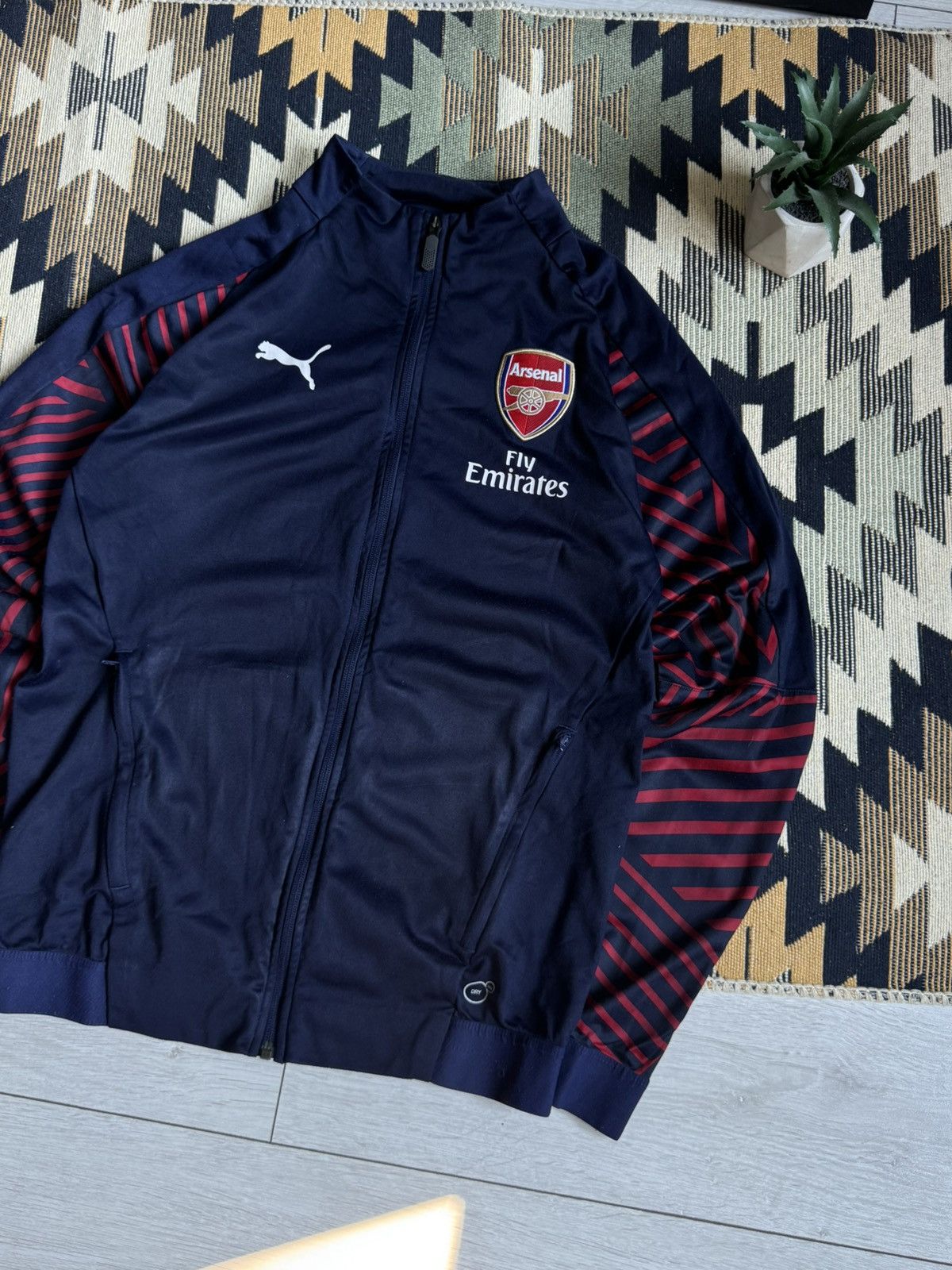 Puma Puma Arsenal Training Blockcore Jacket Size US S / EU 44-46 / 1 - 3 Thumbnail