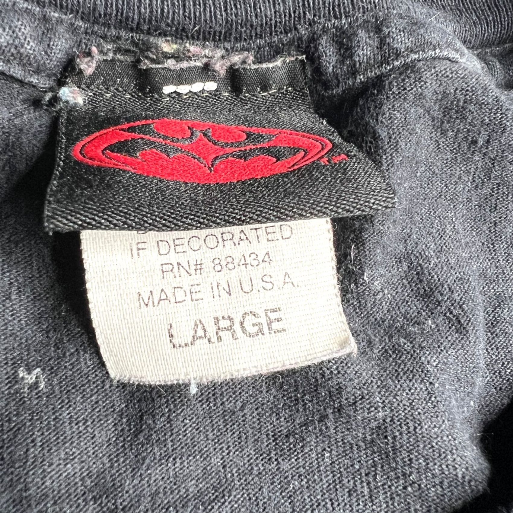 DC Comics VINTAGE Batman & Robin Movie Tee L DC Comics Black Single Stitch Shirt Men 1997 Size US L / EU 52-54 / 3 - 5 Thumbnail