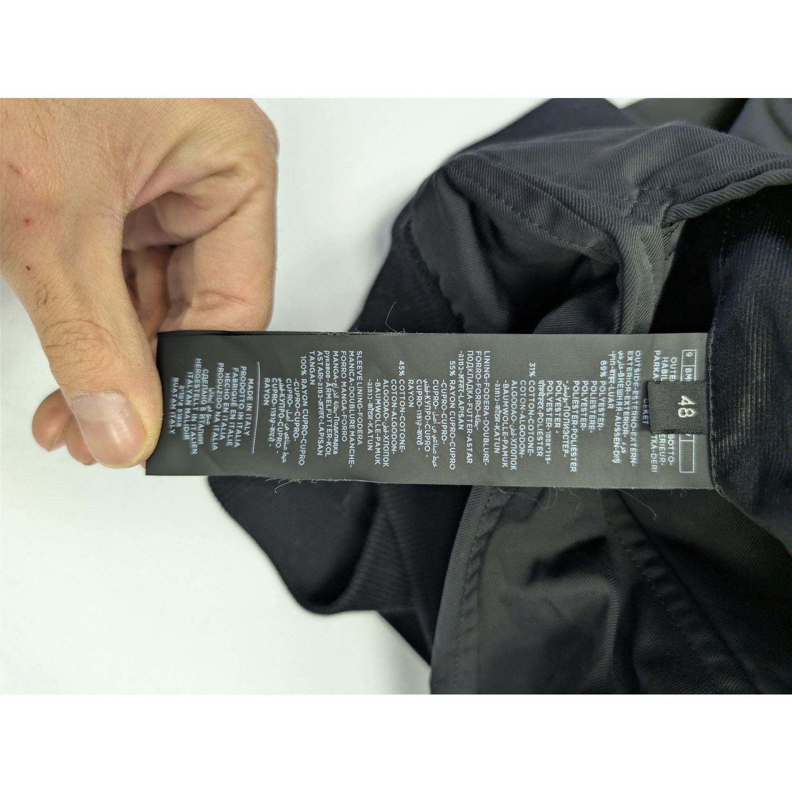 Tom Ford o1rshd1 CC20 Fine Poplin Jacket in Black Size US M / EU 48-50 / 2 - 20 Thumbnail