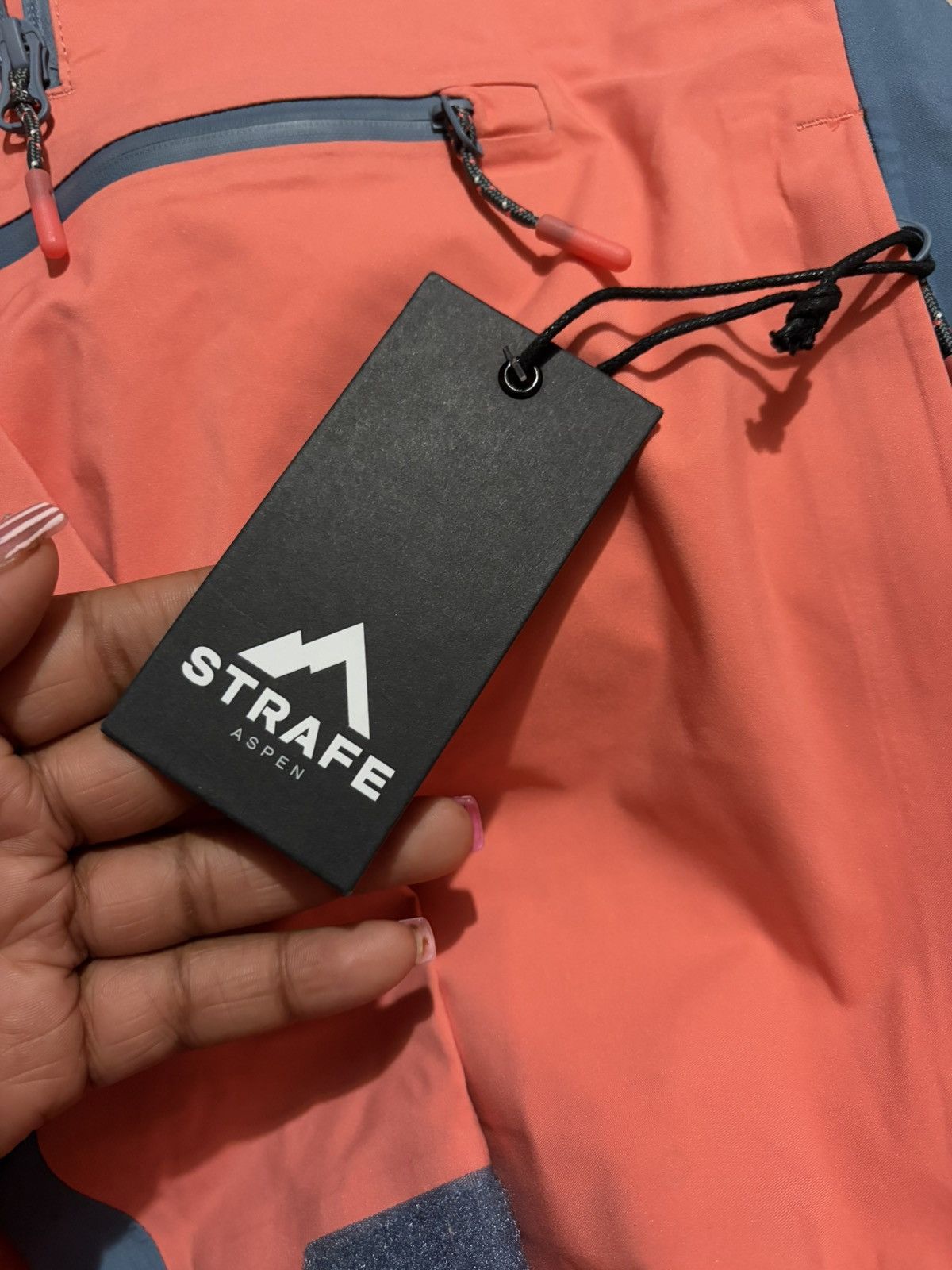 Other Orange ski jacket with blue accent Size L / US 10 / IT 46 - 3 Thumbnail
