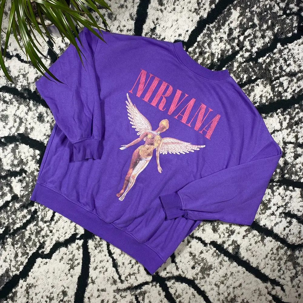 Nirvana vintage sweatshirt hotsell