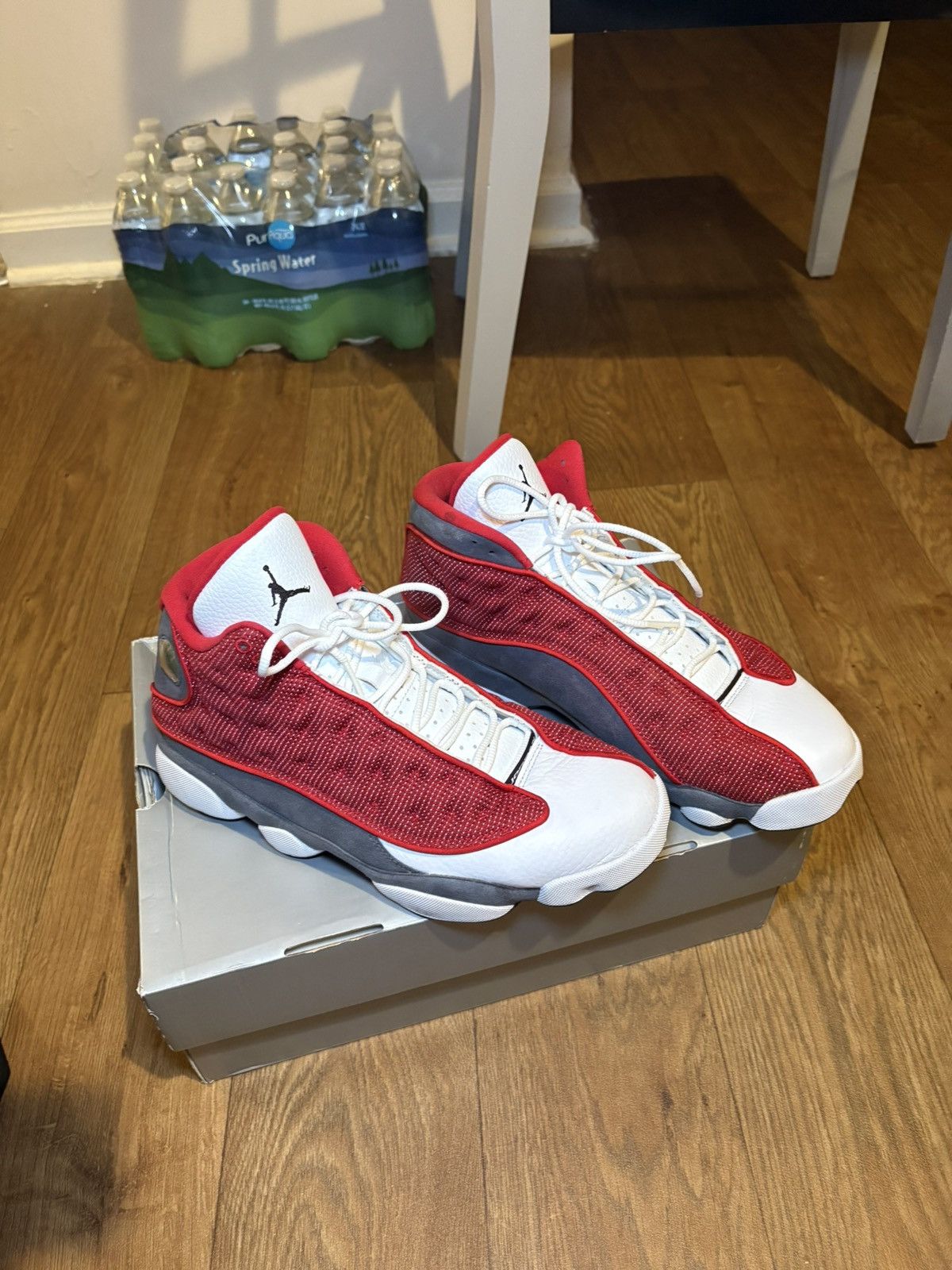 Jordan Brand Air Jordan 13s Red Flint 9.5 Size US 9.5 / EU 42-43 - 1 Thumbnail