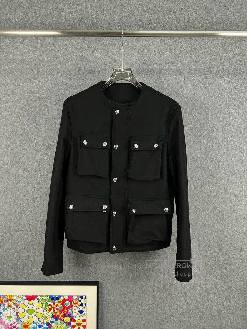 Givenchy Givenchy Studded Pocket Wool Blazer Jacket Size US M / EU 48-50 / 2 - 1 Thumbnail