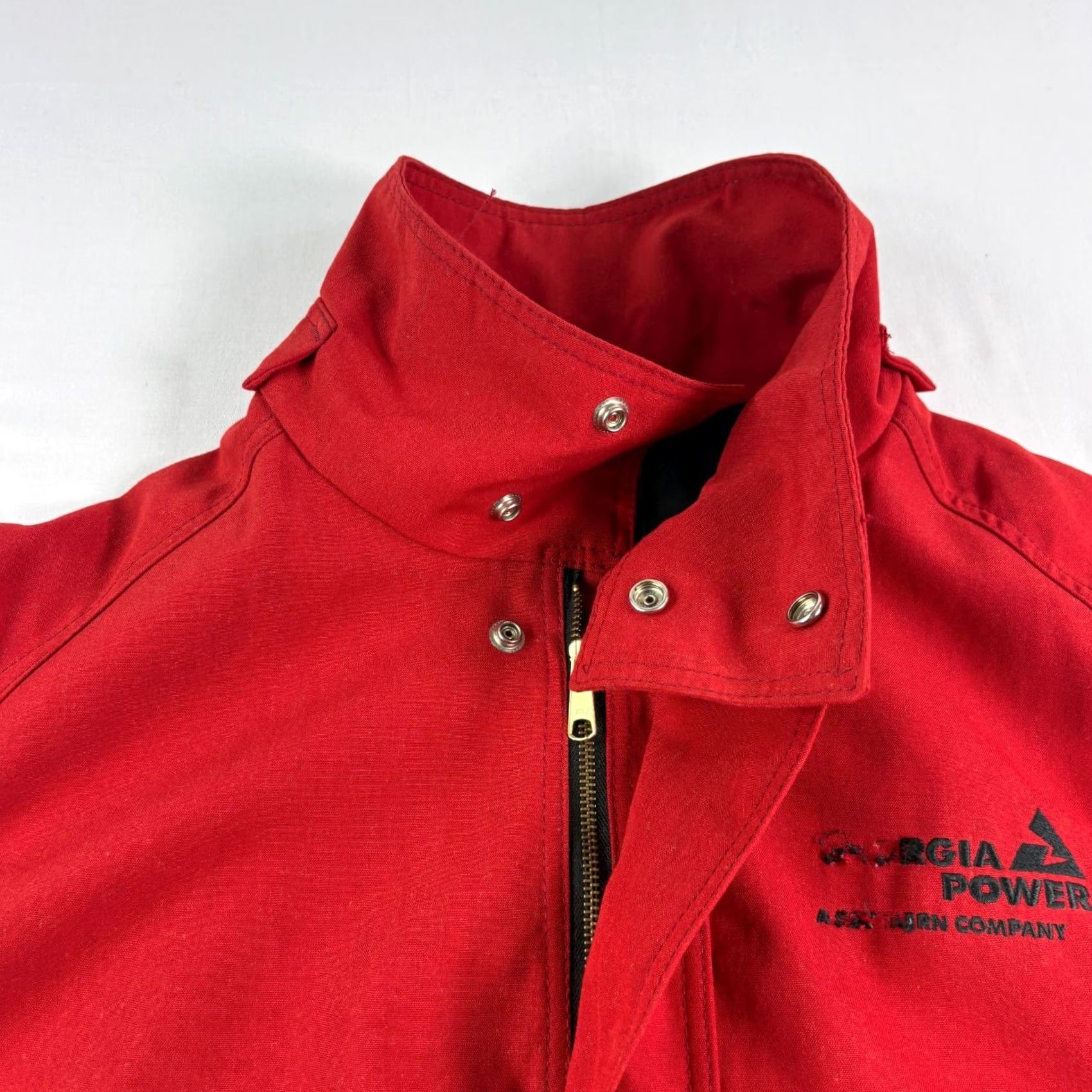 Vintage Bulwark Jacket Mens 2XL Red Flame Resistant Full Zip Workwear Size US XXL / EU 58 / 5 - 6 Thumbnail