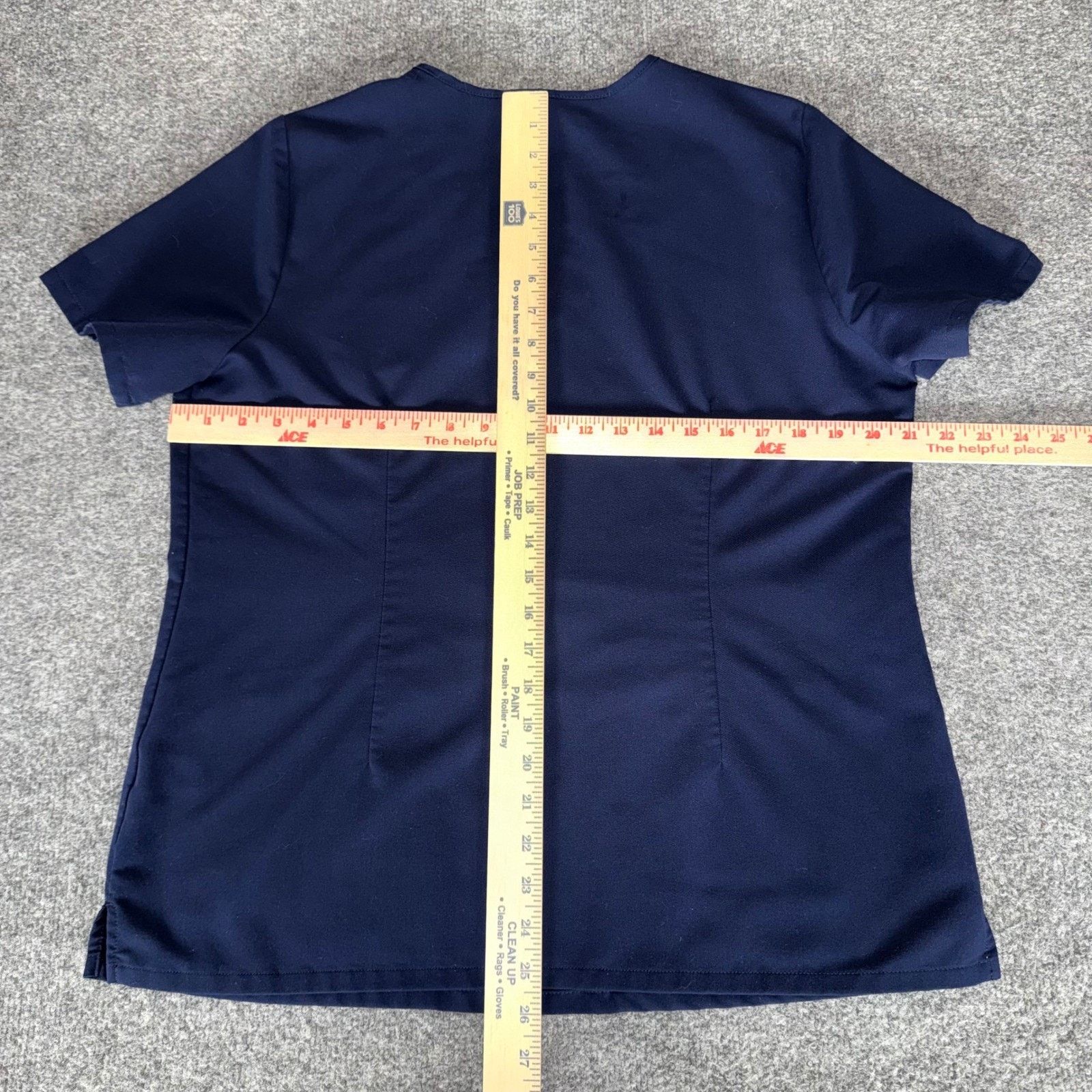 Other FIGS Casma Womens Scrub Top Large Navy Blue Medical Uniform Size L / US 10 / IT 46 - 4 Thumbnail