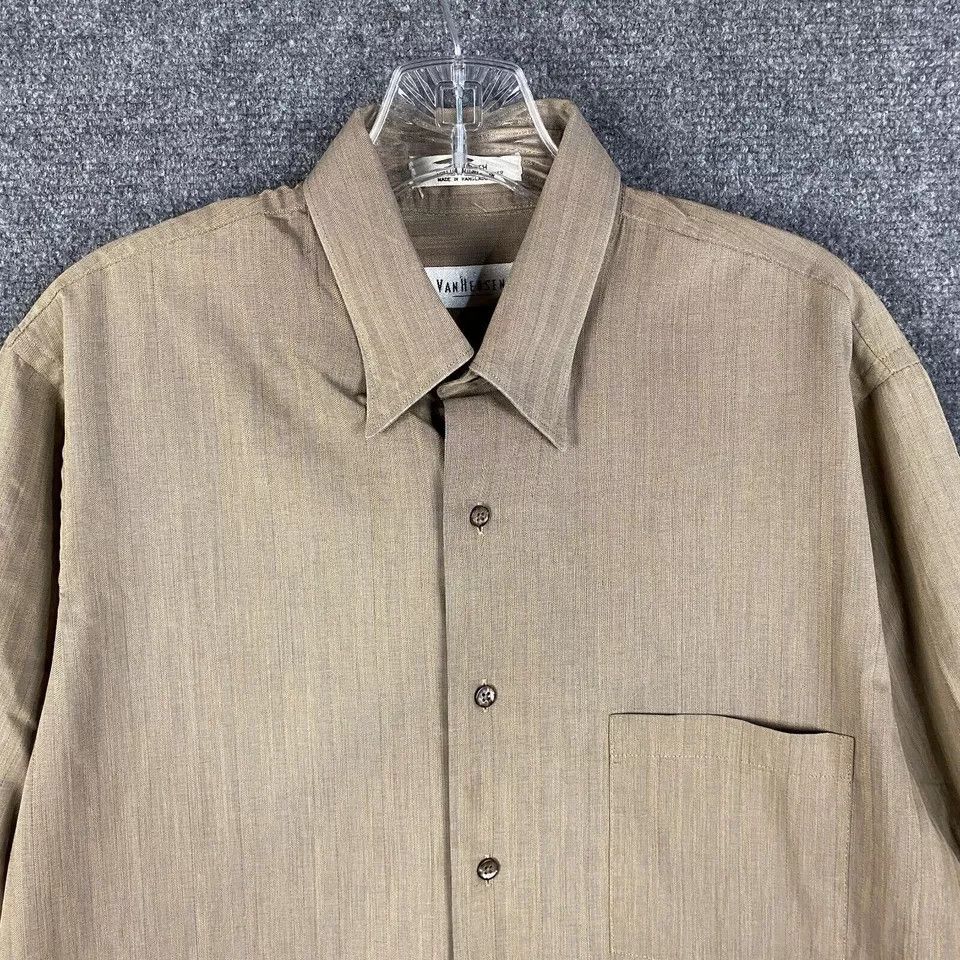 Van Heusen Van Heusen Dress Shirt Men's 15.5 Broadcloth 32/33 Striped Size US S / EU 44-46 / 1 - 2 Thumbnail