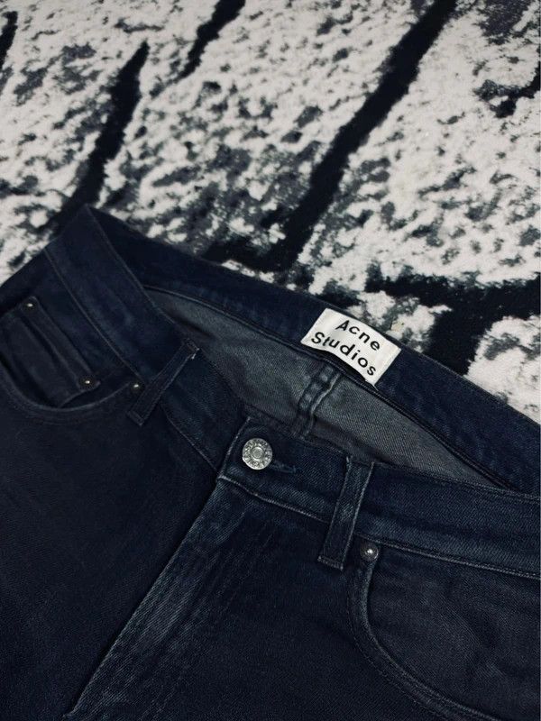 Acne Studios Acne Studios navy blue jeans 34 Ace oreo Size US 34 / EU 50 - 4 Thumbnail