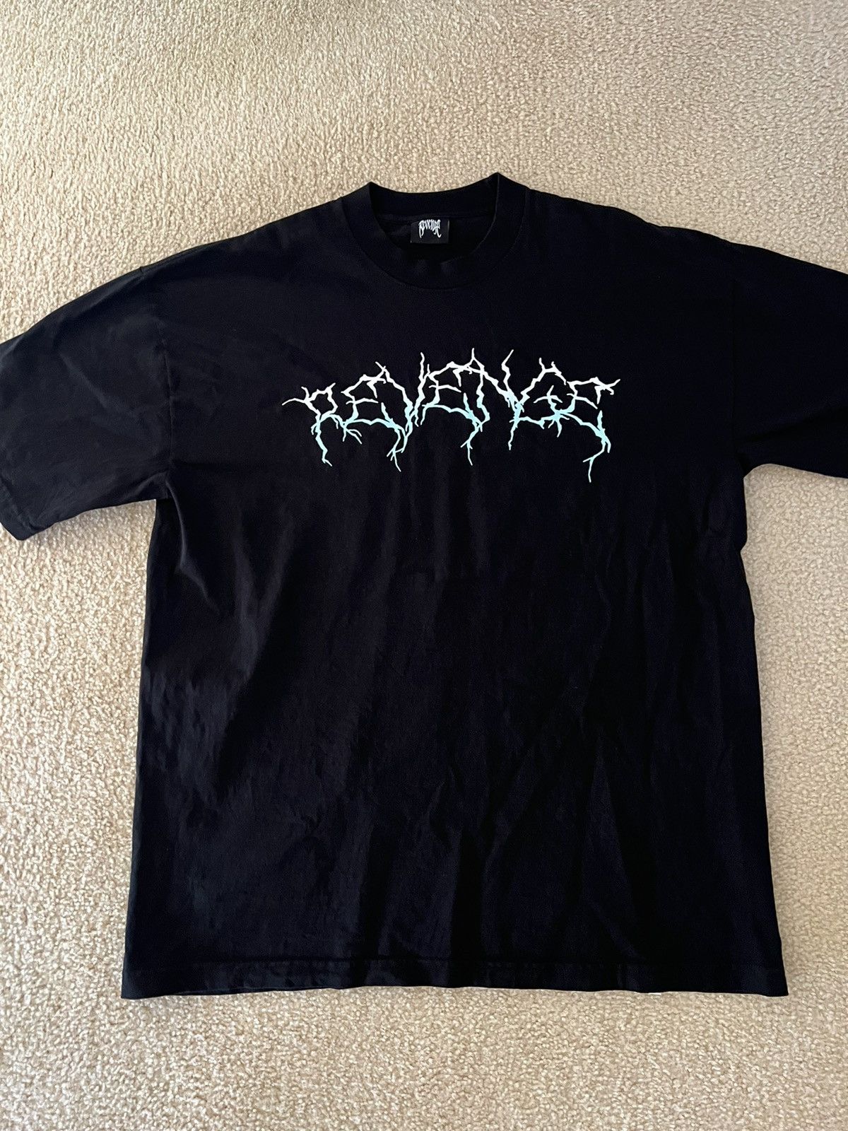 REVENGE Lightning Smoke Tシャツ Black○関送無料○ Revenge Lightning Drip Hoodie Black Men's - SS22 - US