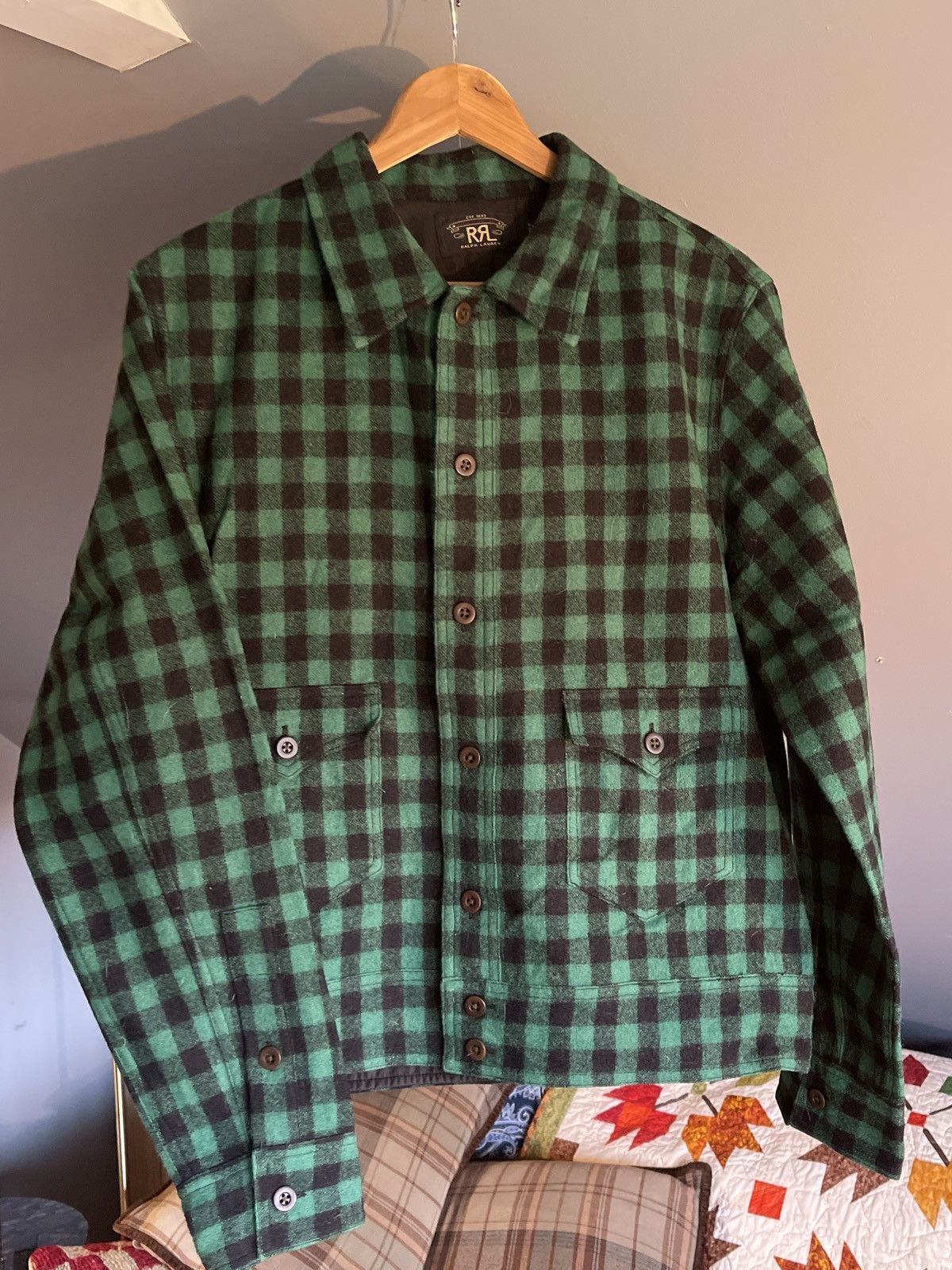 RRL Ralph Lauren RRL Wool plaid Jacket Size US L / EU 52-54 / 3 - 1 Thumbnail