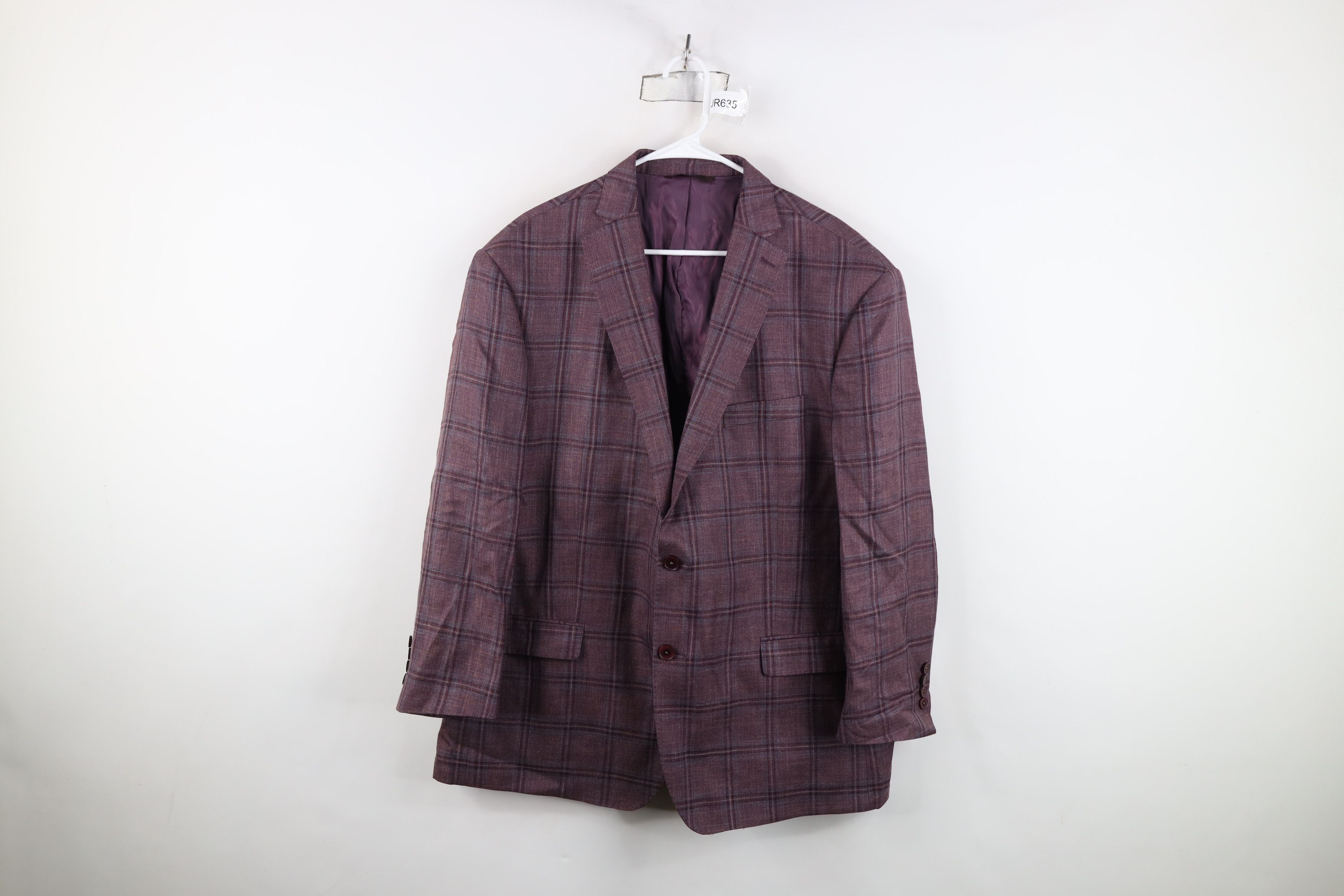 Michael Kors Michael Kors Loro Piana Summertime Suit Blazer Jacket Plaid Size US XXL / EU 58 / 5 - 1 Thumbnail