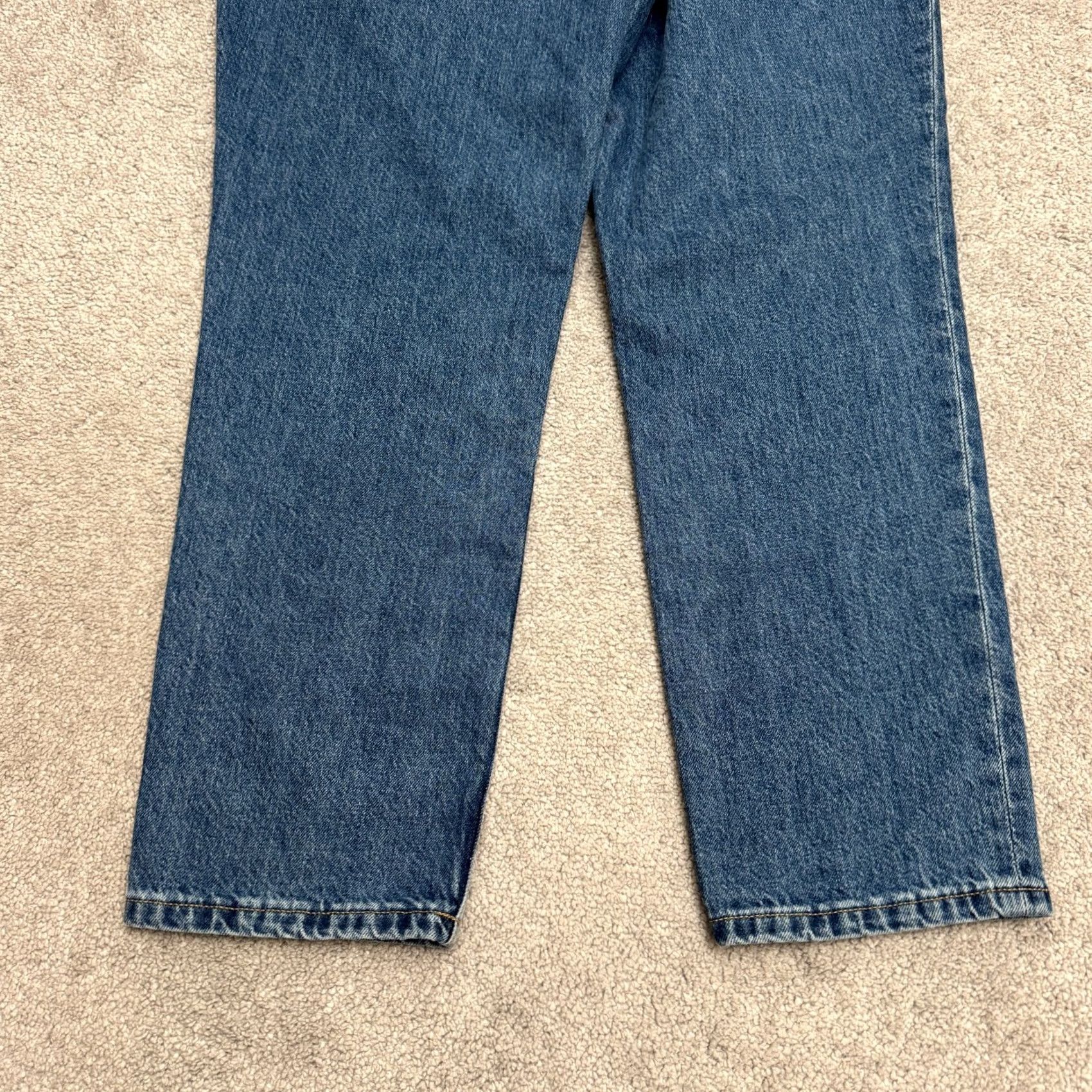 Everlane Everlane The Curvy 90s Cheeky Straight Jean Jeans 30 Blue Denim NWT 100% Cotton High Rise Adult Womens Regular 5-Pocket City Streetwear Vintage No Size 30" / US 8 / IT 44 - 5 Thumbnail