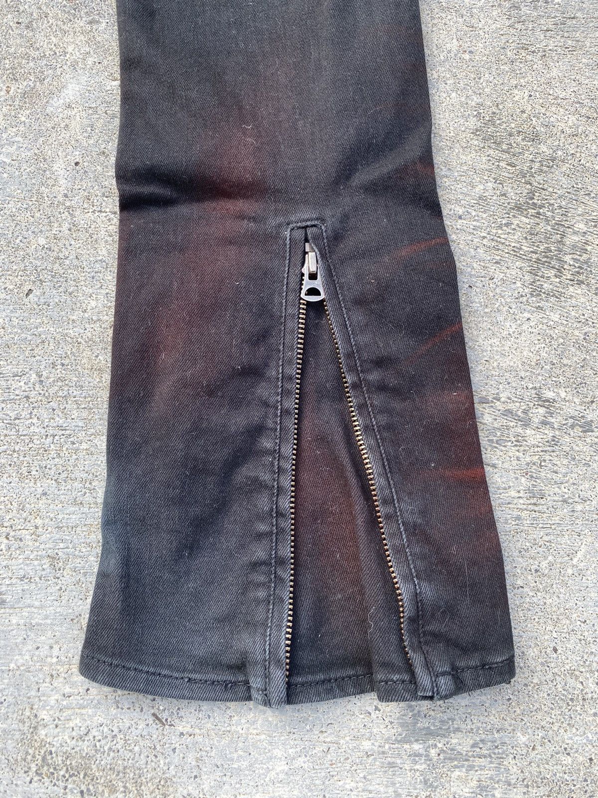 CIVARIZE VINTAGE CIVARIZE JAPAN FLARE GRUNGE PUNK RAVE ZIPPER BOOTCUT Size US 30 / EU 46 - 7 Thumbnail