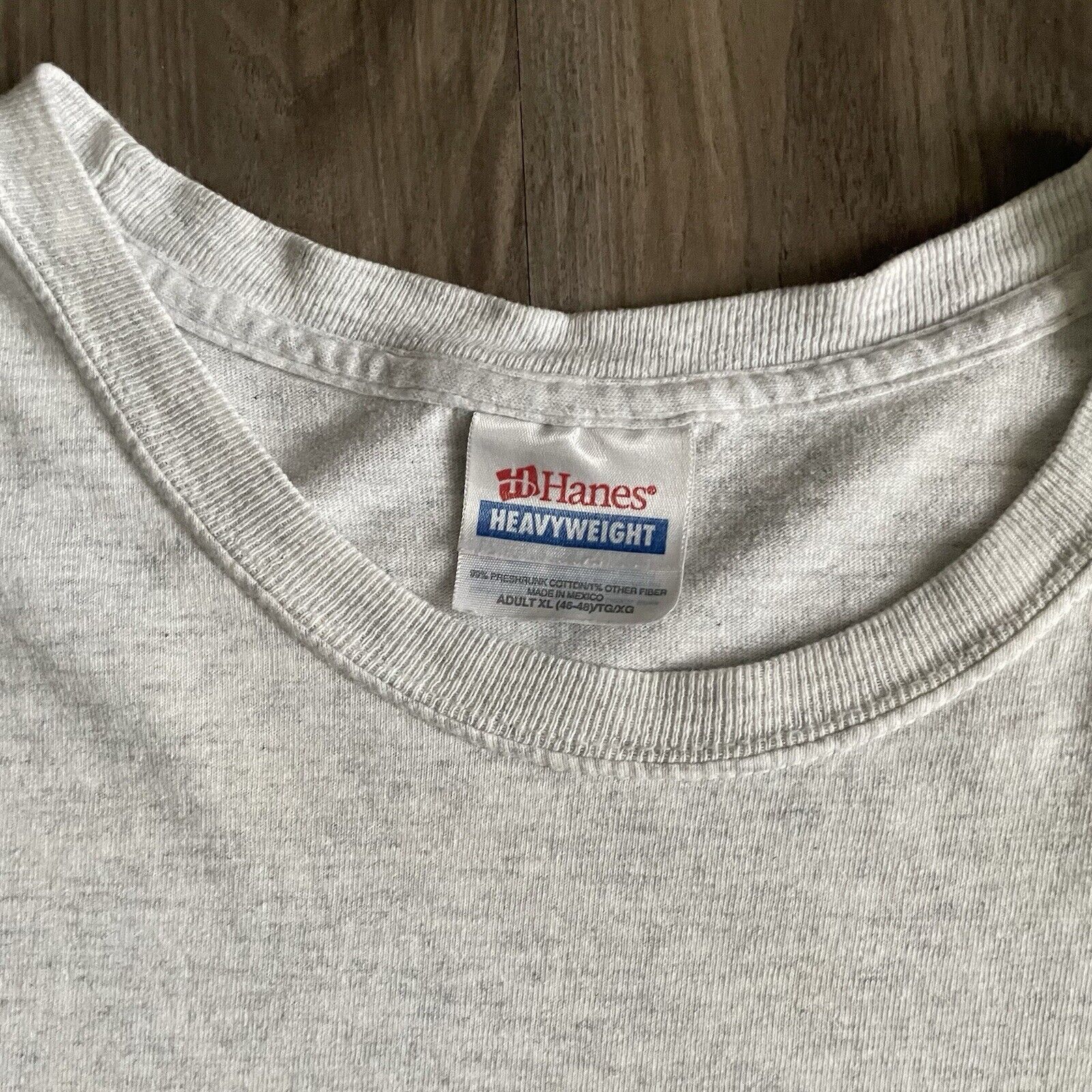 Hanes × Vintage Vintage Body By UPS T-Shirt Size XL Funny Humor Worn Gray Size US XL / EU 56 / 4 - 4 Thumbnail