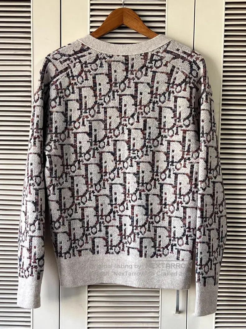 Dior Dior Woollen knitted cardigan coat Size US S / EU 44-46 / 1 - 2 Thumbnail