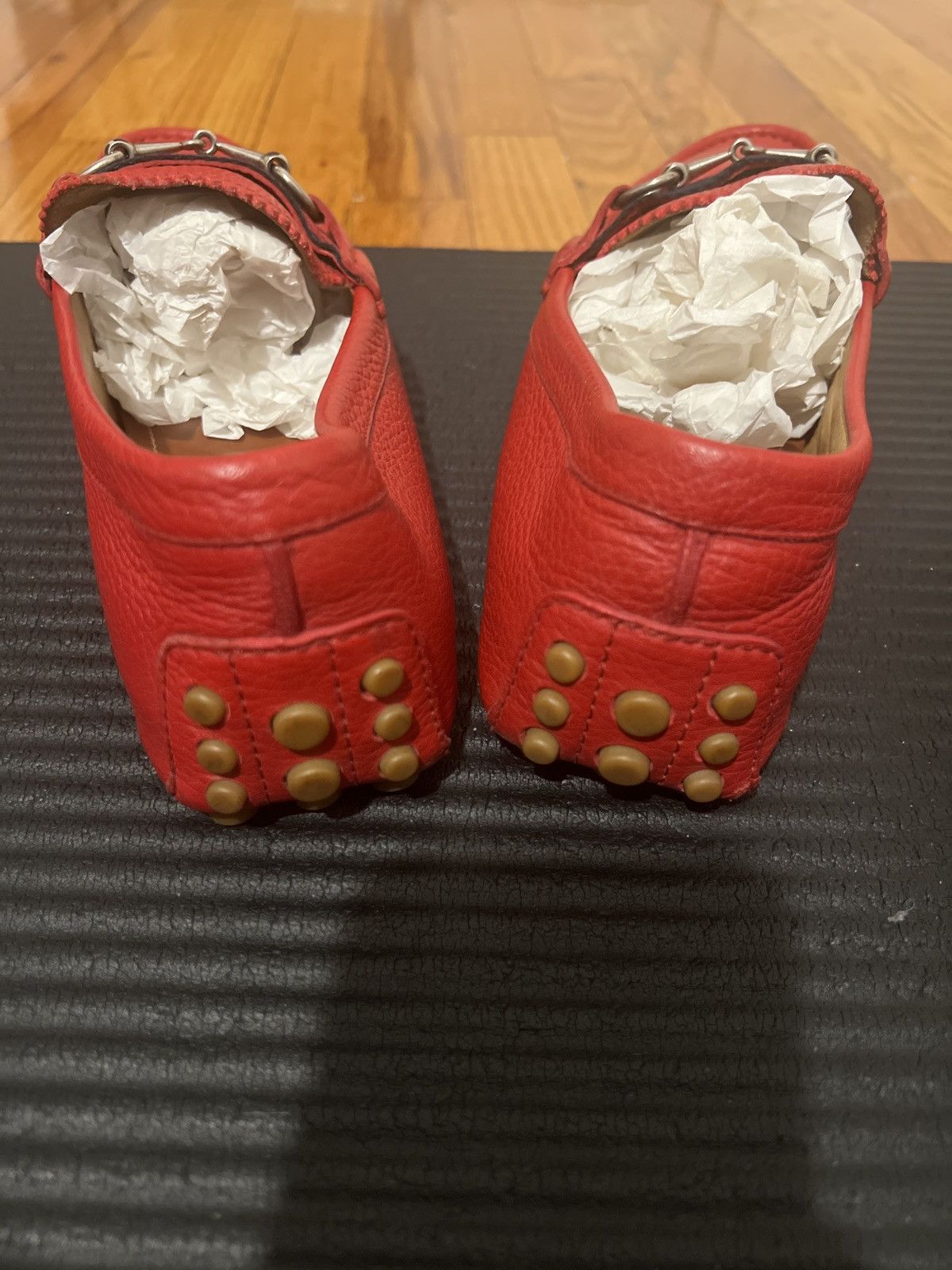 Gucci Gucci red loafer Size US 9 / EU 42 - 2 Thumbnail