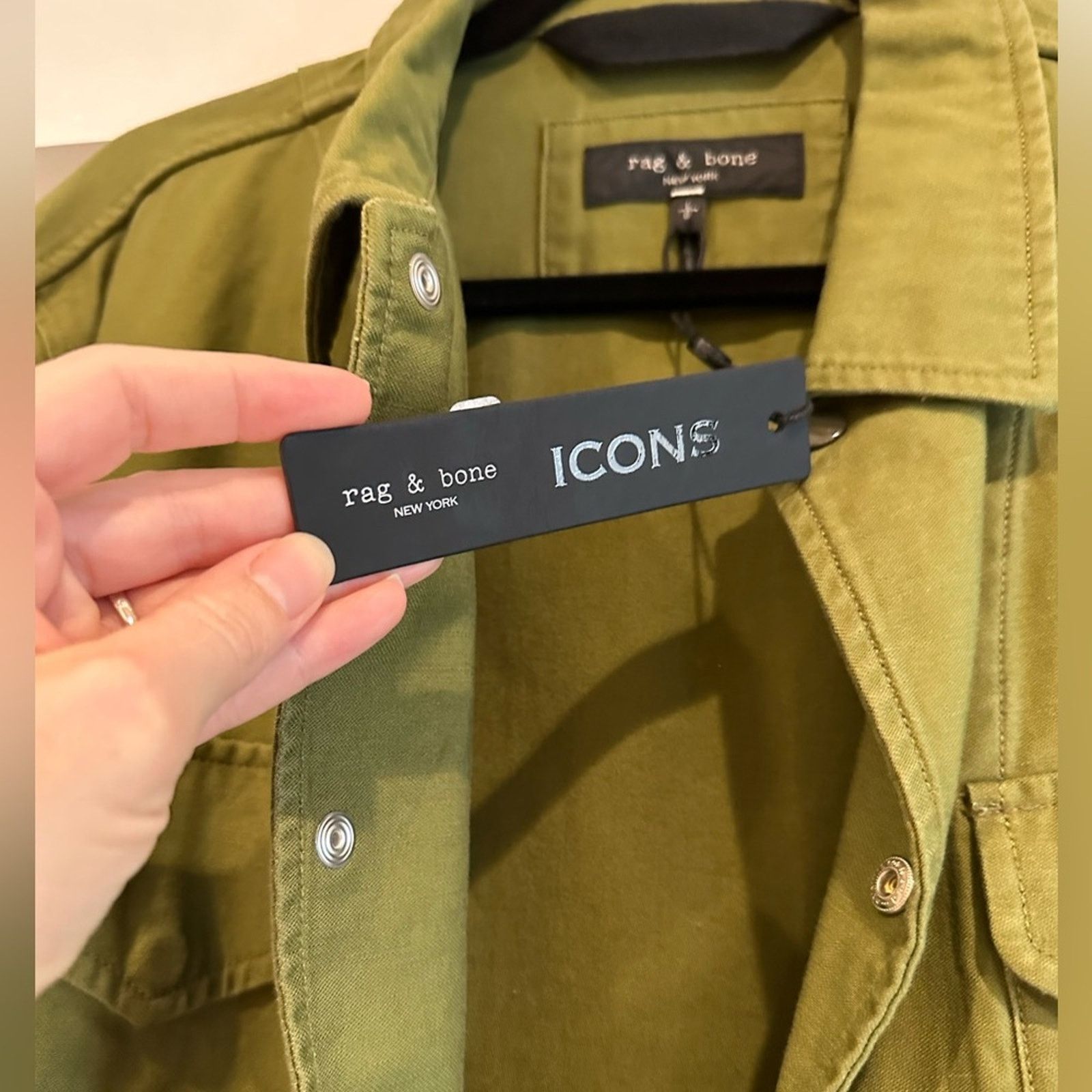 Rag & Bone Rag and Bone Icons Army Flight shirt jacket Size US L / EU 52-54 / 3 - 10 Thumbnail