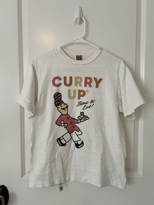 Human Made Human made curry up t-shirt size medium | Grailed