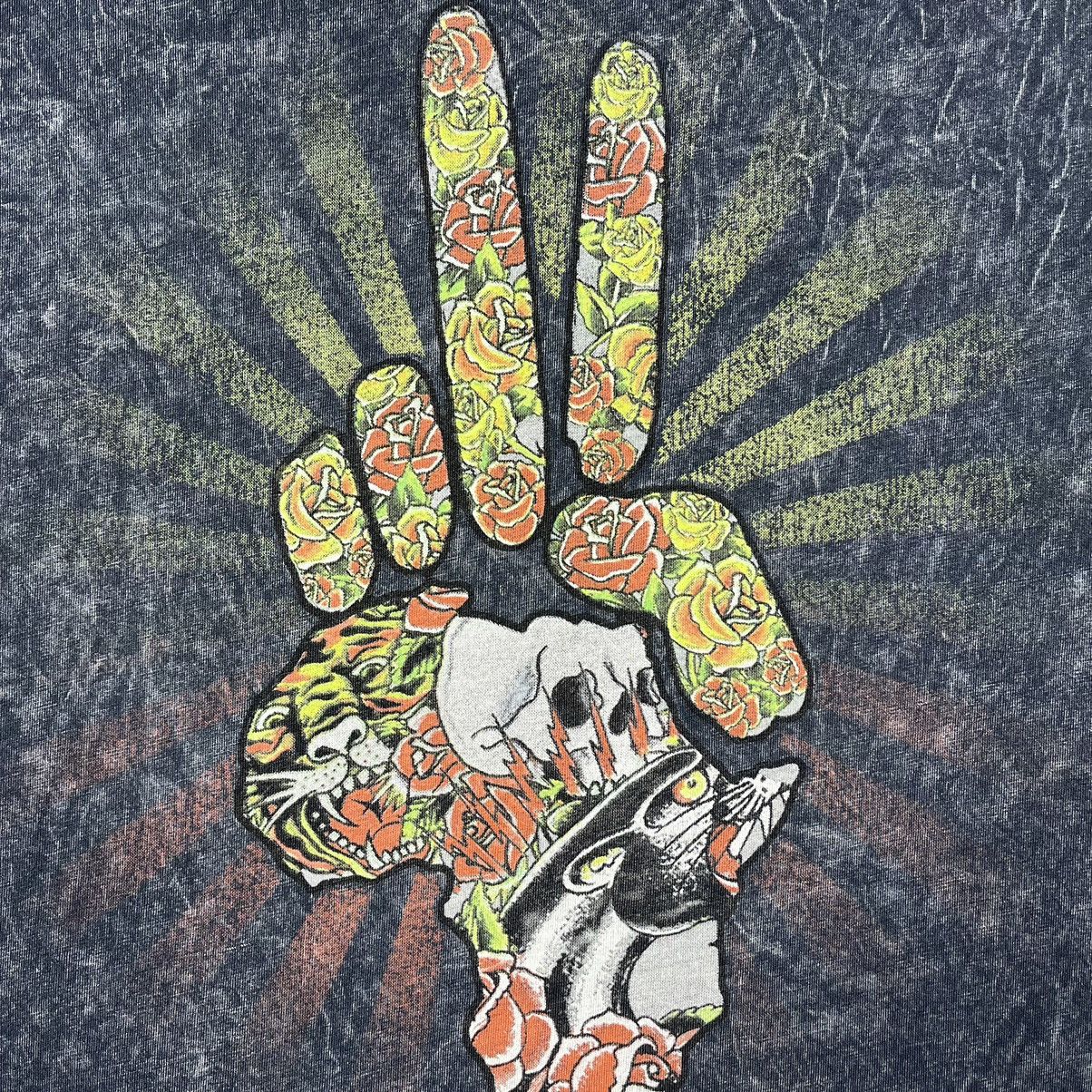 Ed Hardy Vintage Ed Hardy y2k omnipeace skulls big logo tee 90’s Size US XXL / EU 58 / 5 - 3 Thumbnail