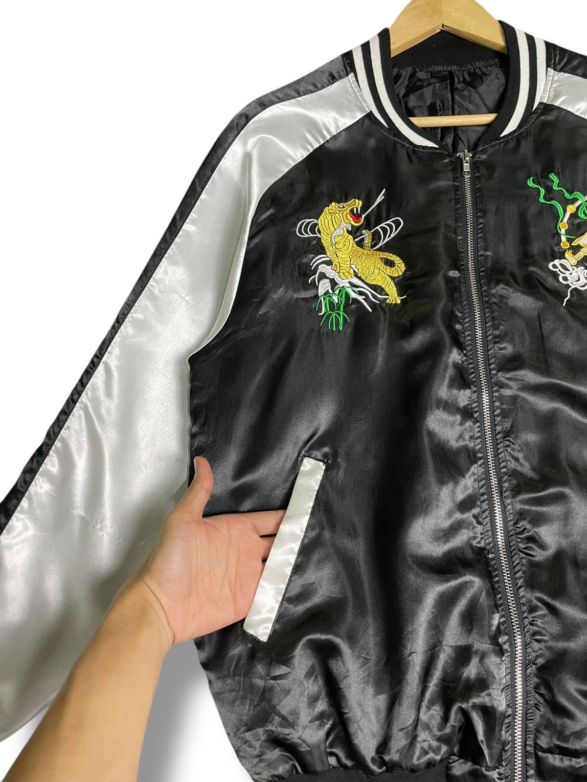 Japanese Brand × Vintage Sukajan x Japanese Brand Vintage Embroided Jacket (30) Size US XL / EU 56 / 4 - 10 Thumbnail