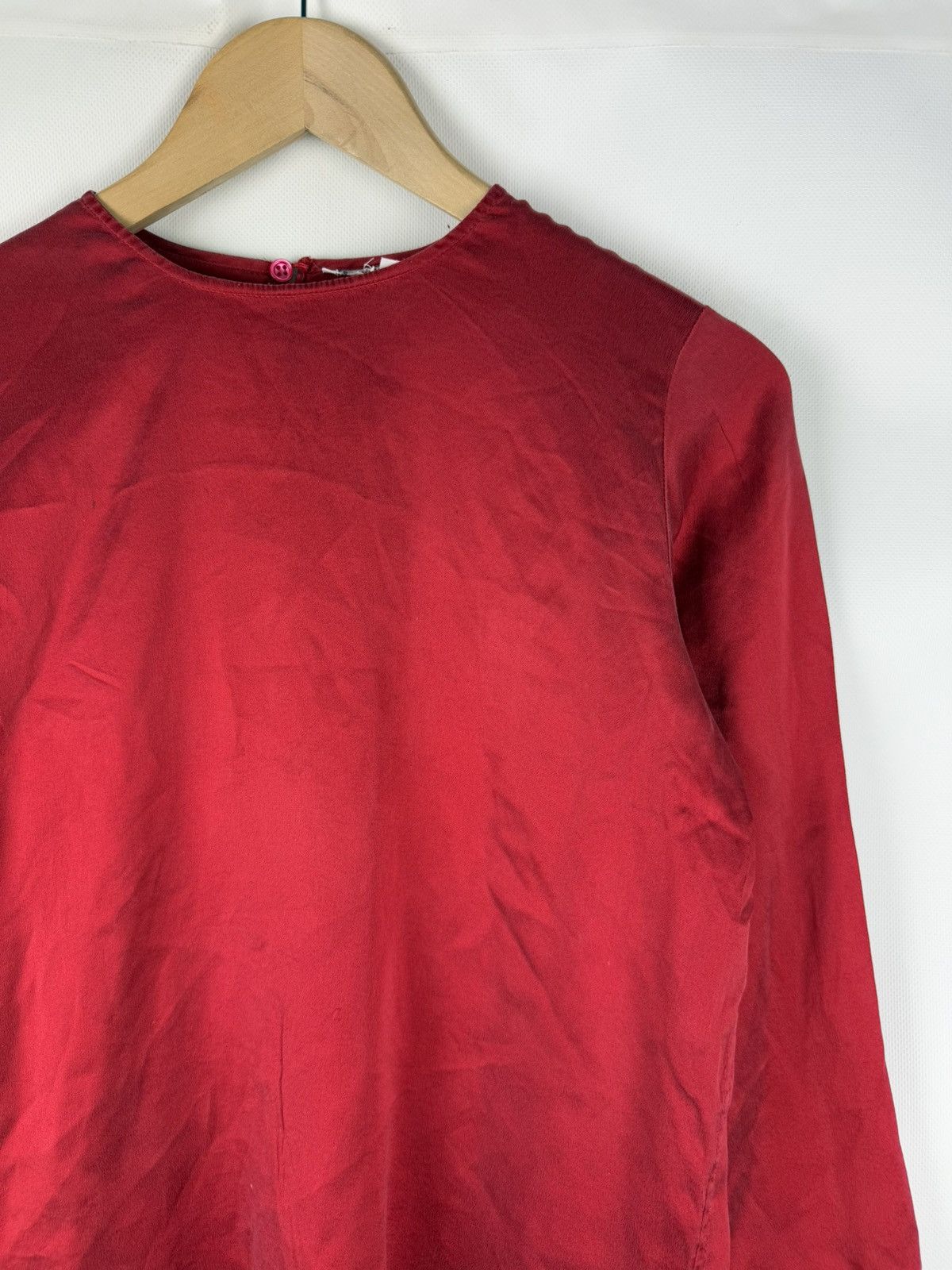 Vintage × Yves Saint Laurent Yves Saint Laurent Rive Gauche Vintage Silk Tunic Blouse Size XS / US 0-2 / IT 36-38 - 5 Thumbnail