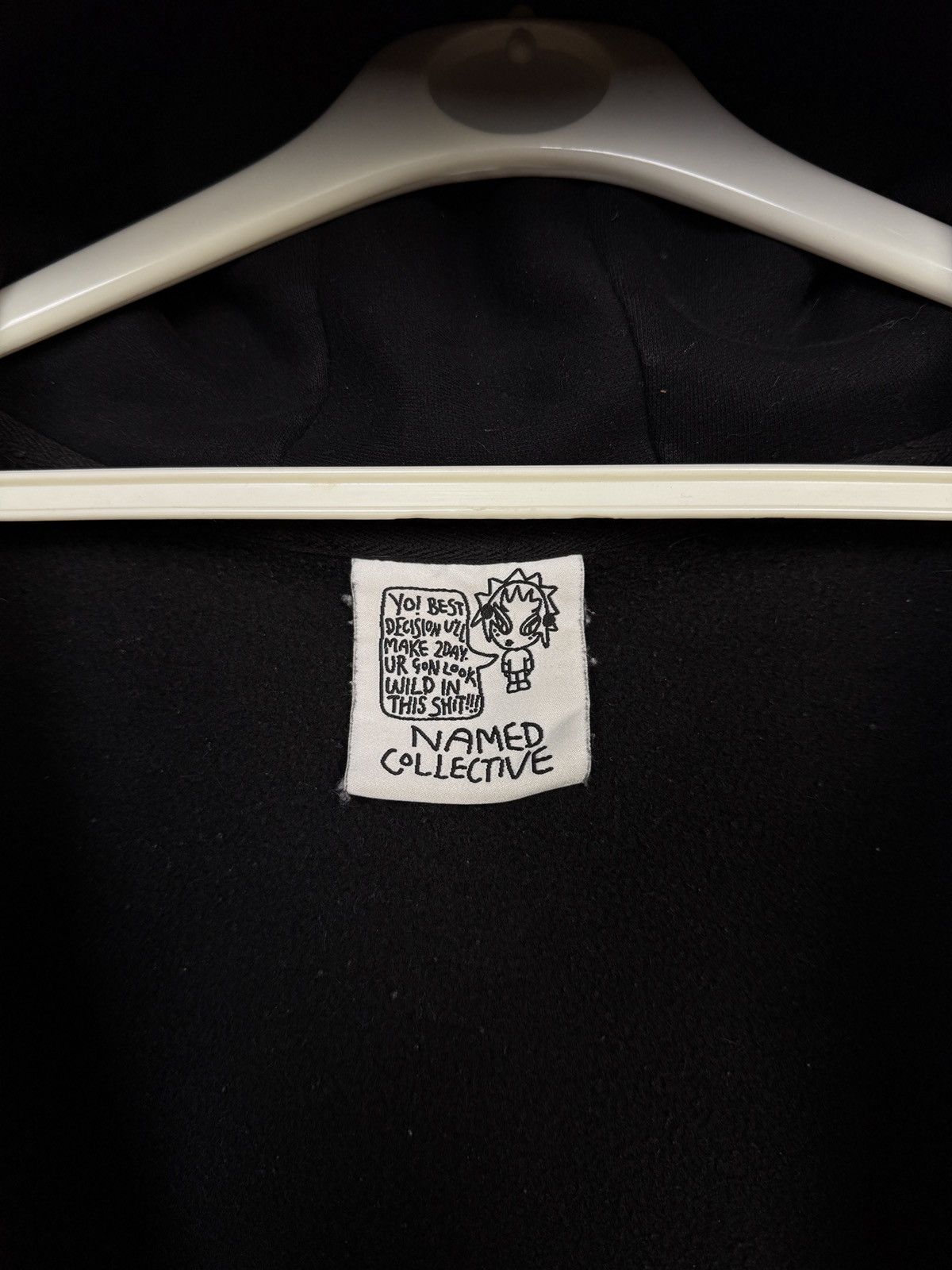 Named Collective Named Collective Mission Zip Hoodie Black/Red Target Size US M / EU 48-50 / 2 - 8 Thumbnail