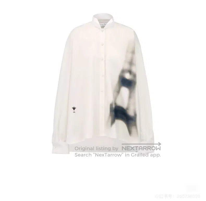 Dior Dior 24 Spring and Summer Eiffel Tower Shirt Size XXS / US 00 / IT 34 - 6 Thumbnail