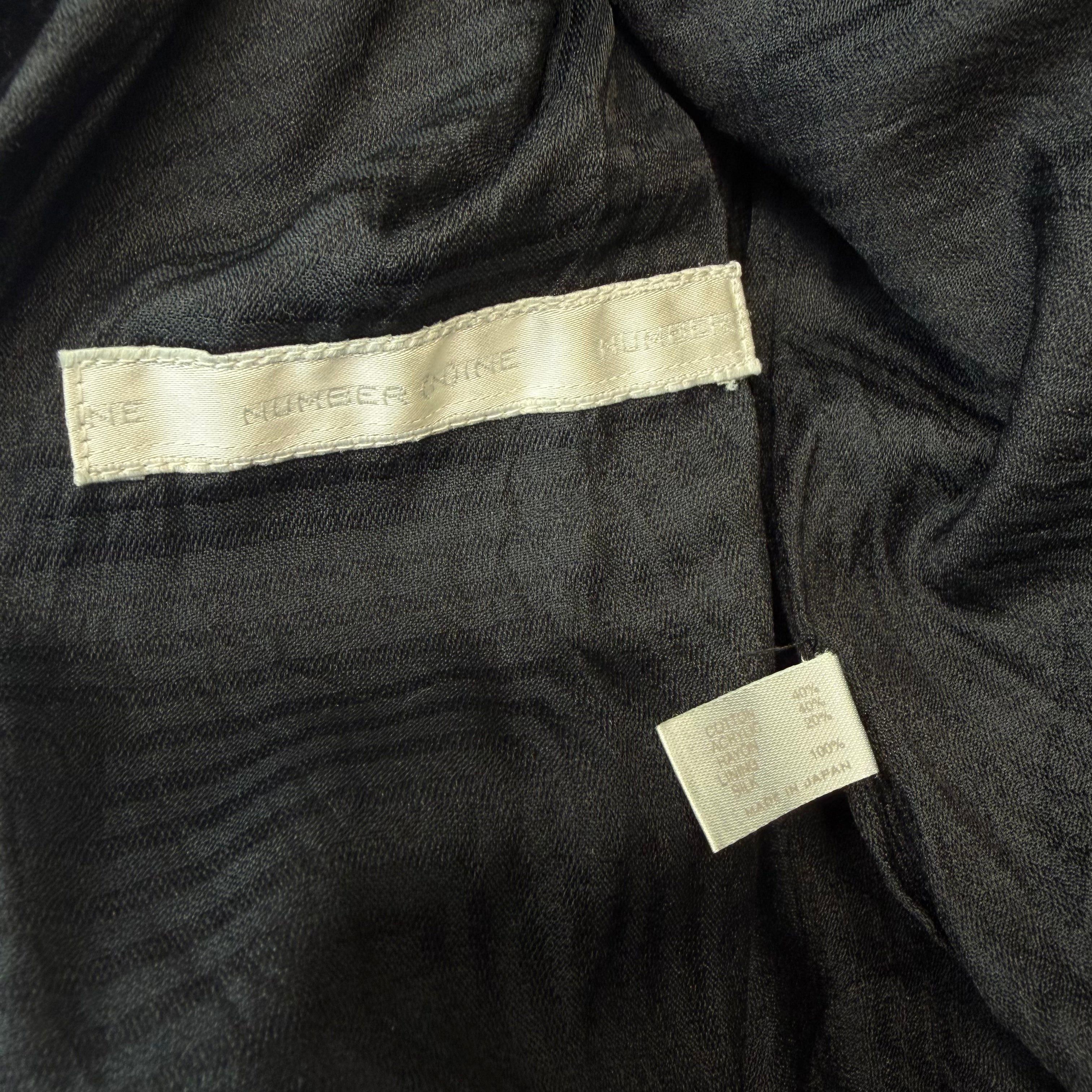 Number (N)ine Number (N)ine Velour High Collar Jacket 2 (M) Size US M / EU 48-50 / 2 - 3 Thumbnail