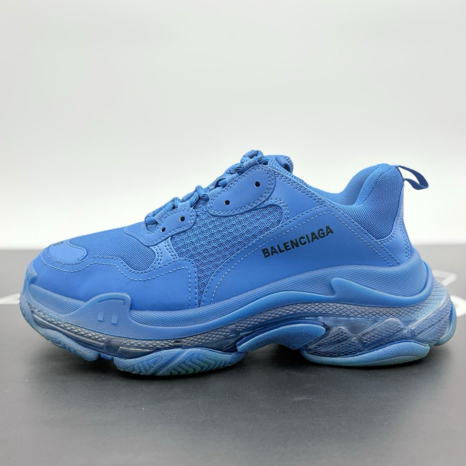 Balenciaga Balenciaga Triple S Clear Sole ' Blue ' | GREAT CONDITION! Size US 10 / EU 43 - 8 Thumbnail
