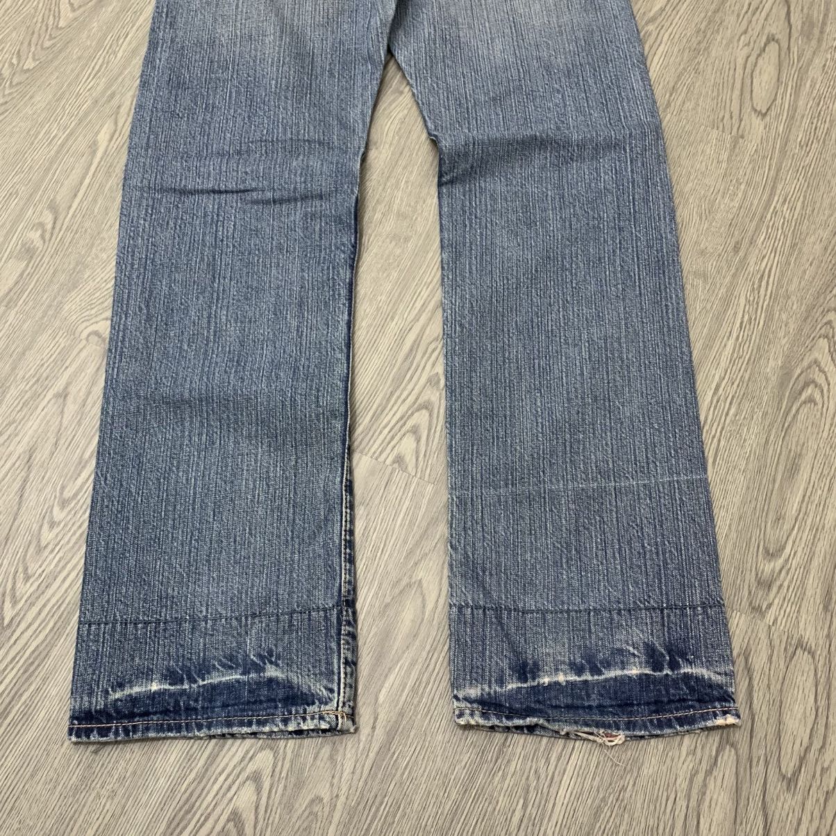 Takeo Kikuchi 🇯🇵Vintage'90s TAKEO KIKUCHI Distressed Patchwork Pant🇯🇵 Size US 35 - 8 Thumbnail