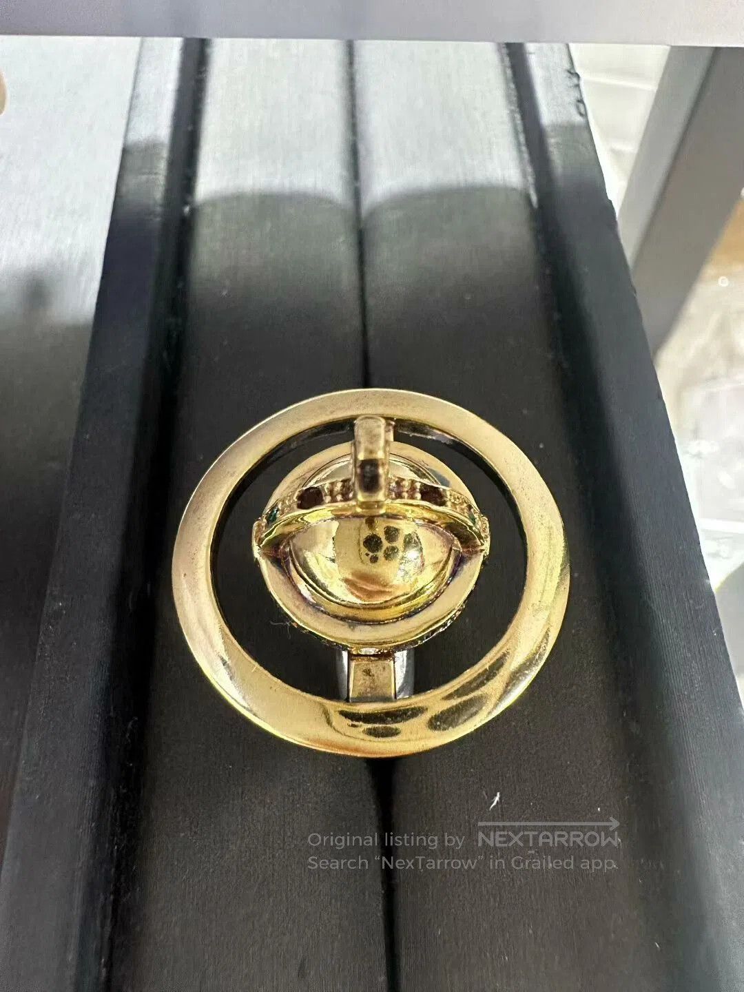 Vivienne Westwood vivienne westwood saturn ring in gold. Size ONE SIZE - 4 Thumbnail