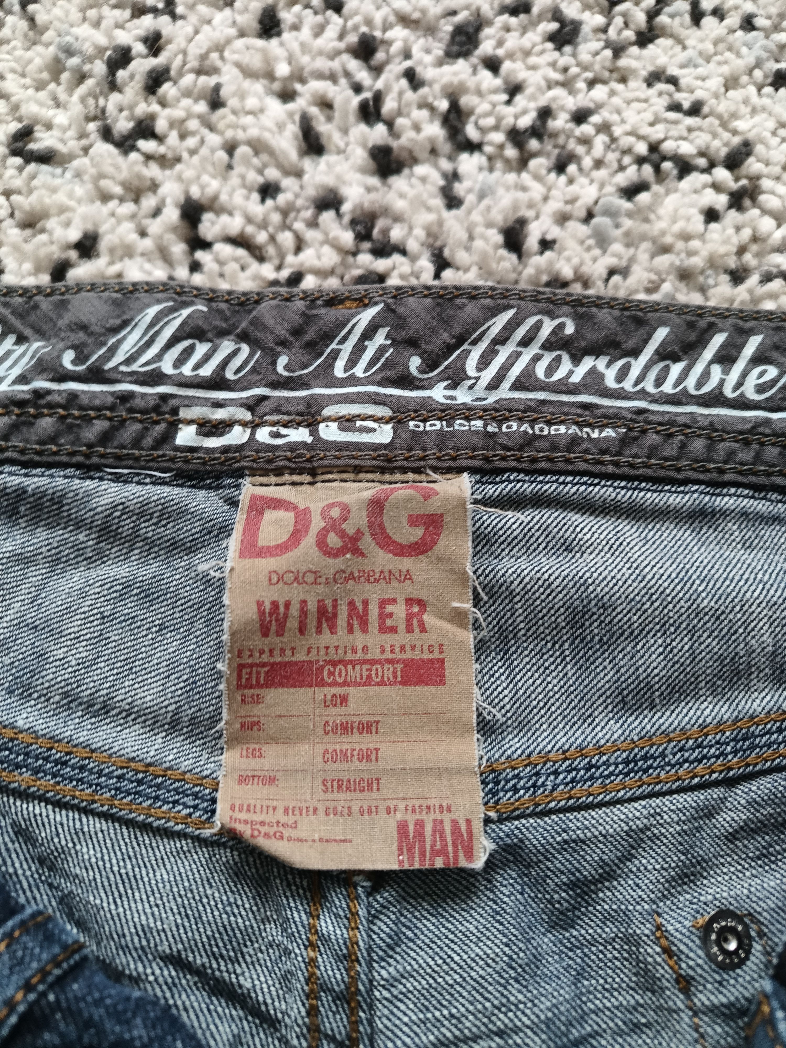 Dolce & Gabbana × Vintage Vintage Dolce & Gabbana Jeans Big Logo Size US 34 / EU 50 - 10 Thumbnail