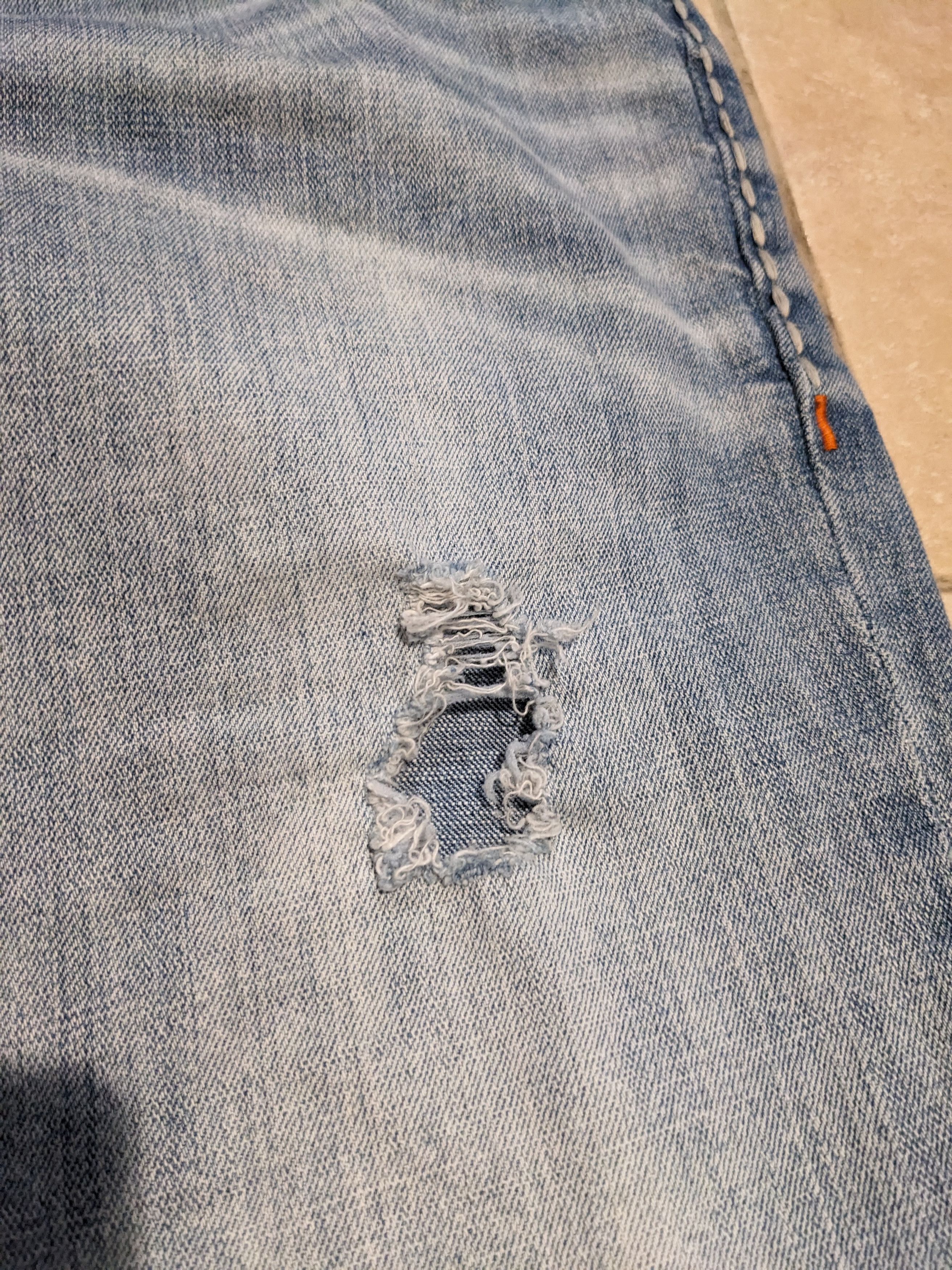 Vintage Y2K Affliction Size 40 Blue Denim Jeans