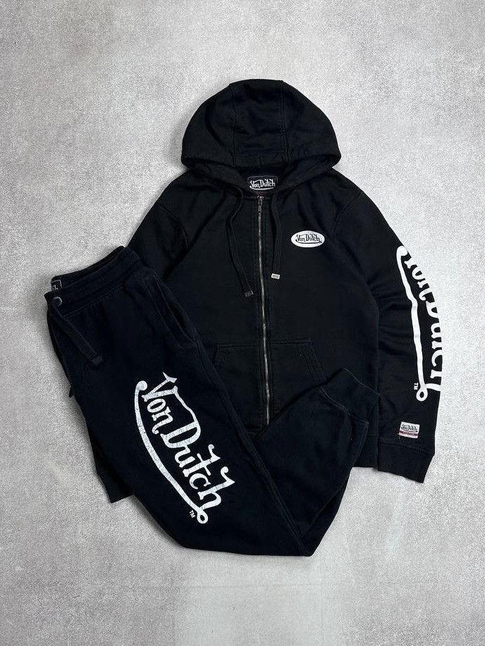 Von Dutch Vintage Von Dutch Y2K Big Logo Tracksuit Hoodie Pants M Size US M / EU 48-50 / 2 - 1 Thumbnail