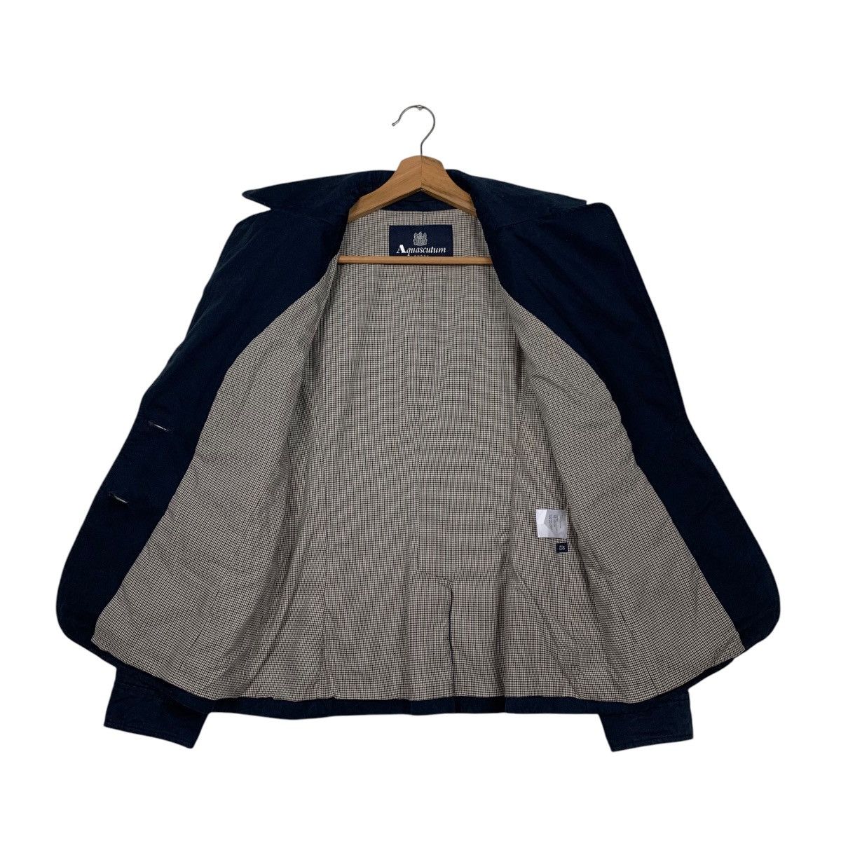 Aquascutum AQUASCUTUM London Suit Jacket Blazers #2592-C117 Size L / US 10 / IT 46 - 13 Thumbnail