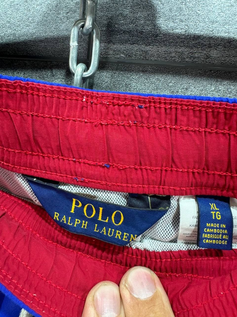 Vintage Polo Ralph Lauren Swim Trunks Travele Swimwear Pocket Short Size US 36 / EU 52 - 2 Thumbnail
