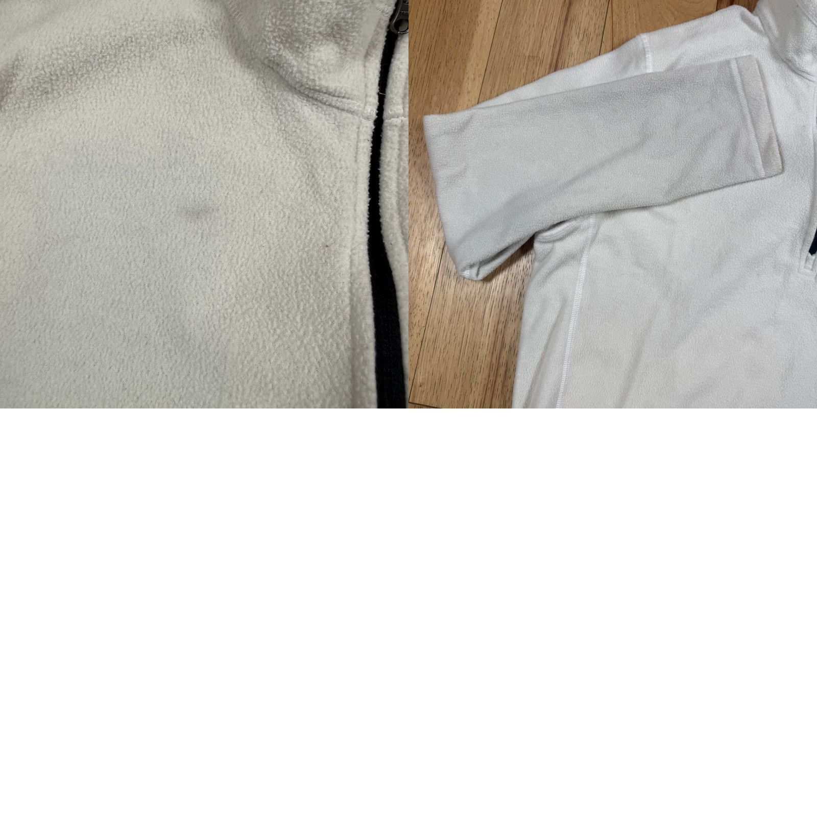 The North Face The North Face Jacket Mens L Ivory Fleece Zip Size US L / EU 52-54 / 3 - 9 Thumbnail