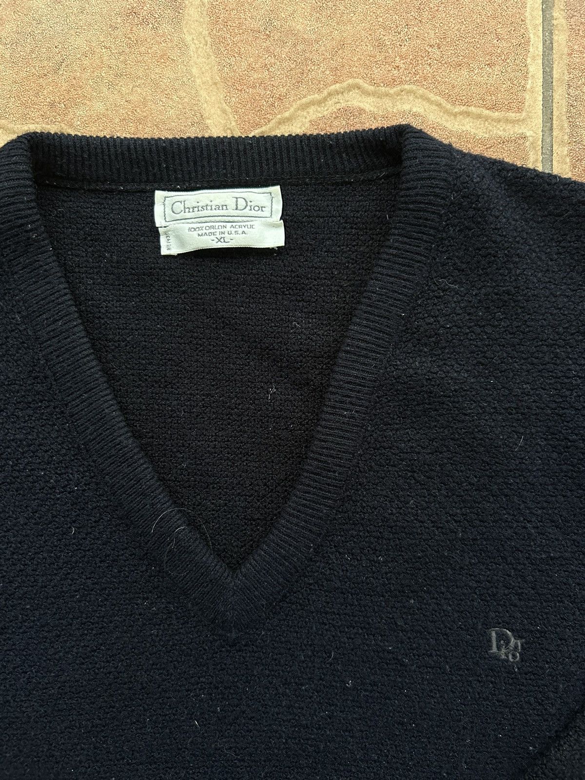 Christian Dior Monsieur × Vintage Vintage Christian Dior sweater Size US XL / EU 56 / 4 - 2 Thumbnail
