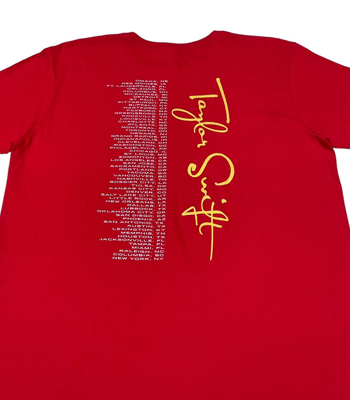 Band Tees × Vintage Vintage Band Singer Taylor Swift T-Shirt 2000s Size US L / EU 52-54 / 3 - 5 Thumbnail