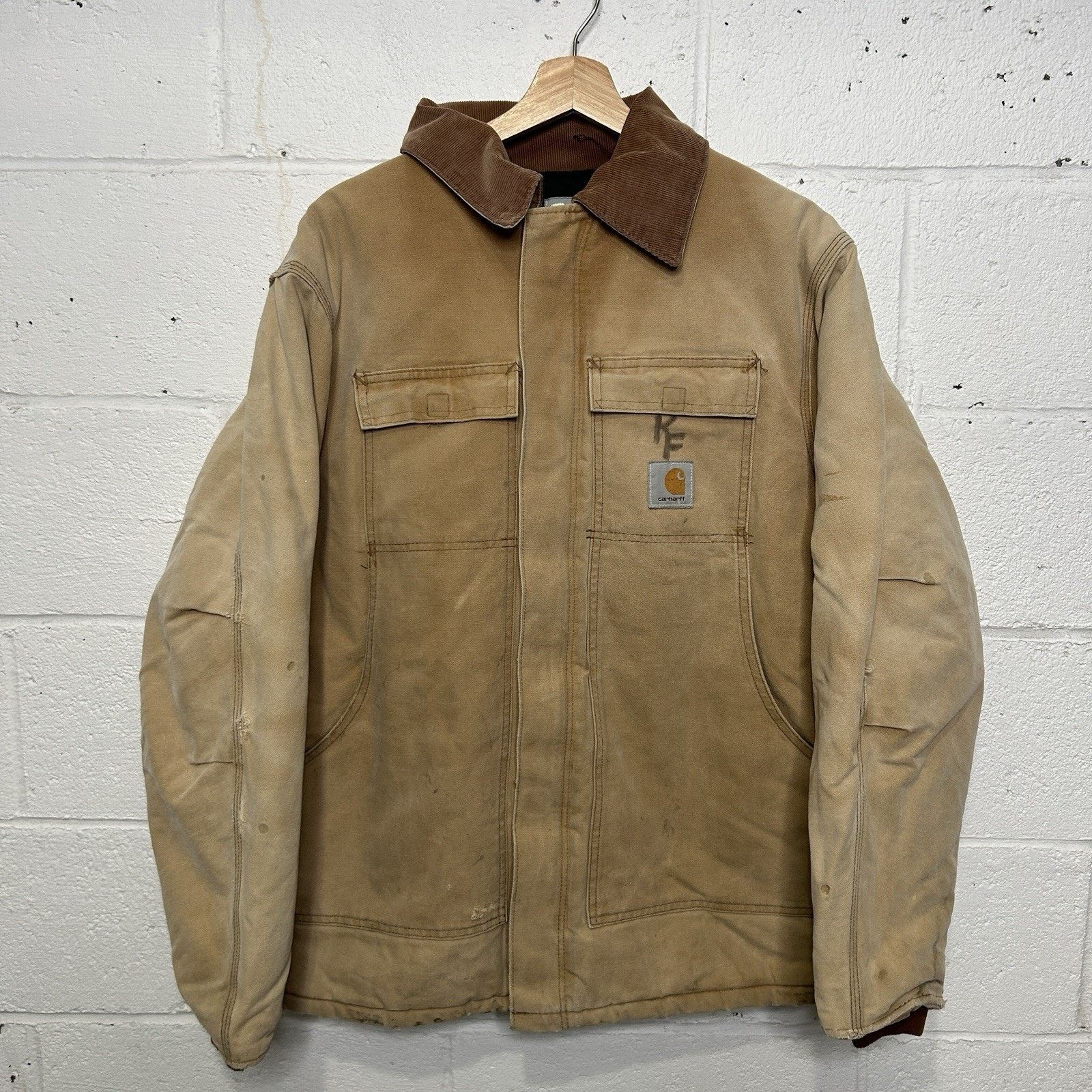 Carhartt Vintage Carhartt Quilted Artic Jacket “Brown” CQ186 Size US XL / EU 56 / 4 - 1 Thumbnail