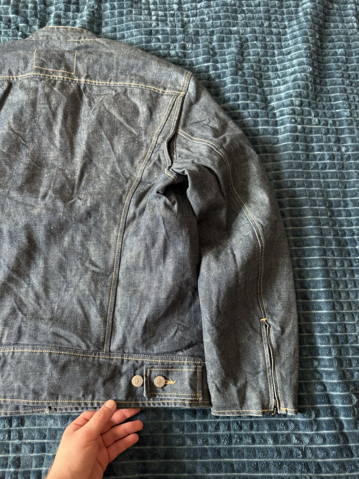 Levi's Vintage Clothing Vintage Levis Engineered Denim Jacket Size US M / EU 48-50 / 2 - 12 Thumbnail