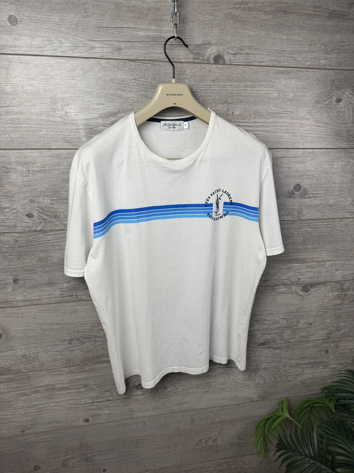 Yves Saint Laurent YVES SAINT LAURENT YSL SIZE XL LUXURY BIG LOGO Size US XL / EU 56 / 4 - 1 Thumbnail