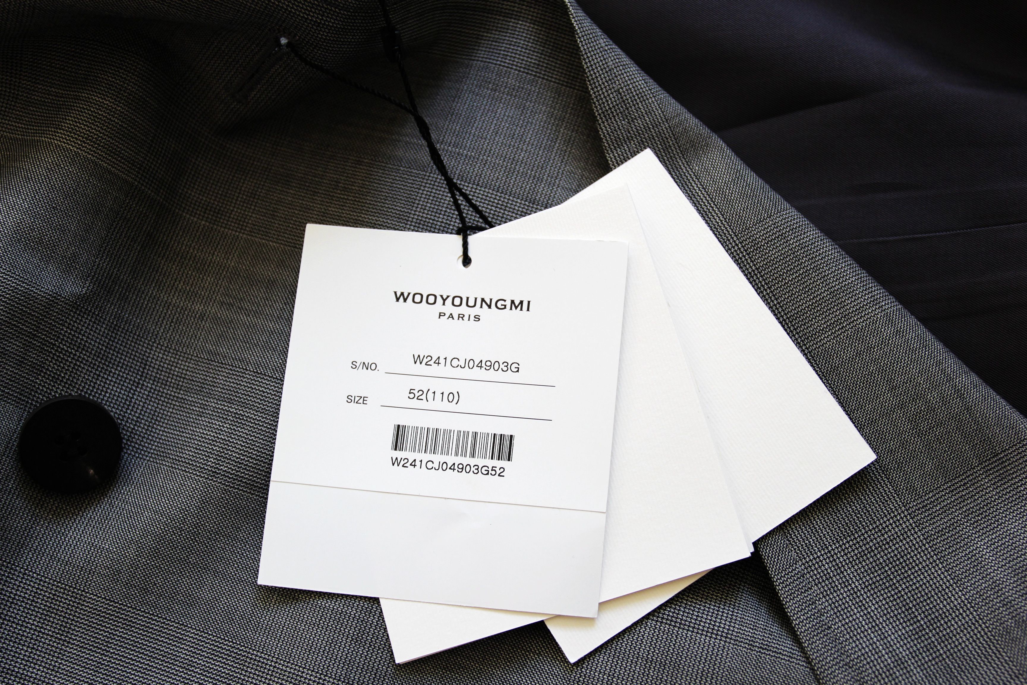Wooyoungmi BNWT SS24 WOOYOUNGMI DOUBLE-BREASTED WOOL JACKET 52 Size US L / EU 52-54 / 3 - 8 Thumbnail