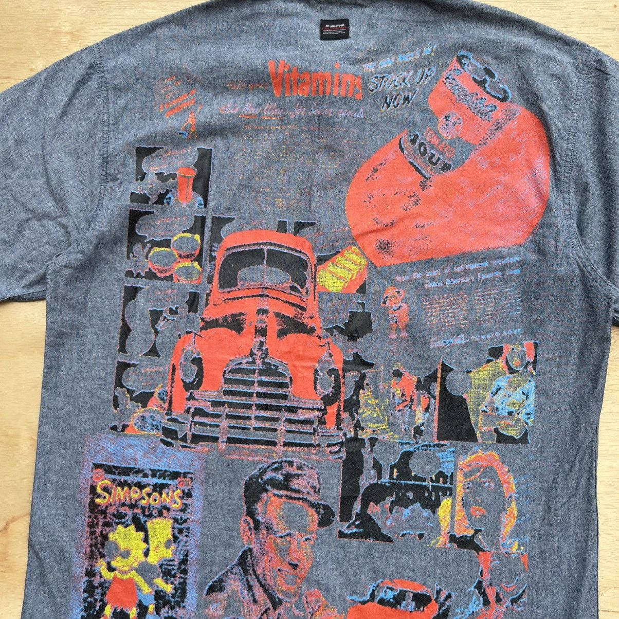 Fubu FUBU COLL COLCTION FULL PRINT BUTTON UP LIKE SKATE & HIP HOP Size US M / EU 48-50 / 2 - 6 Thumbnail